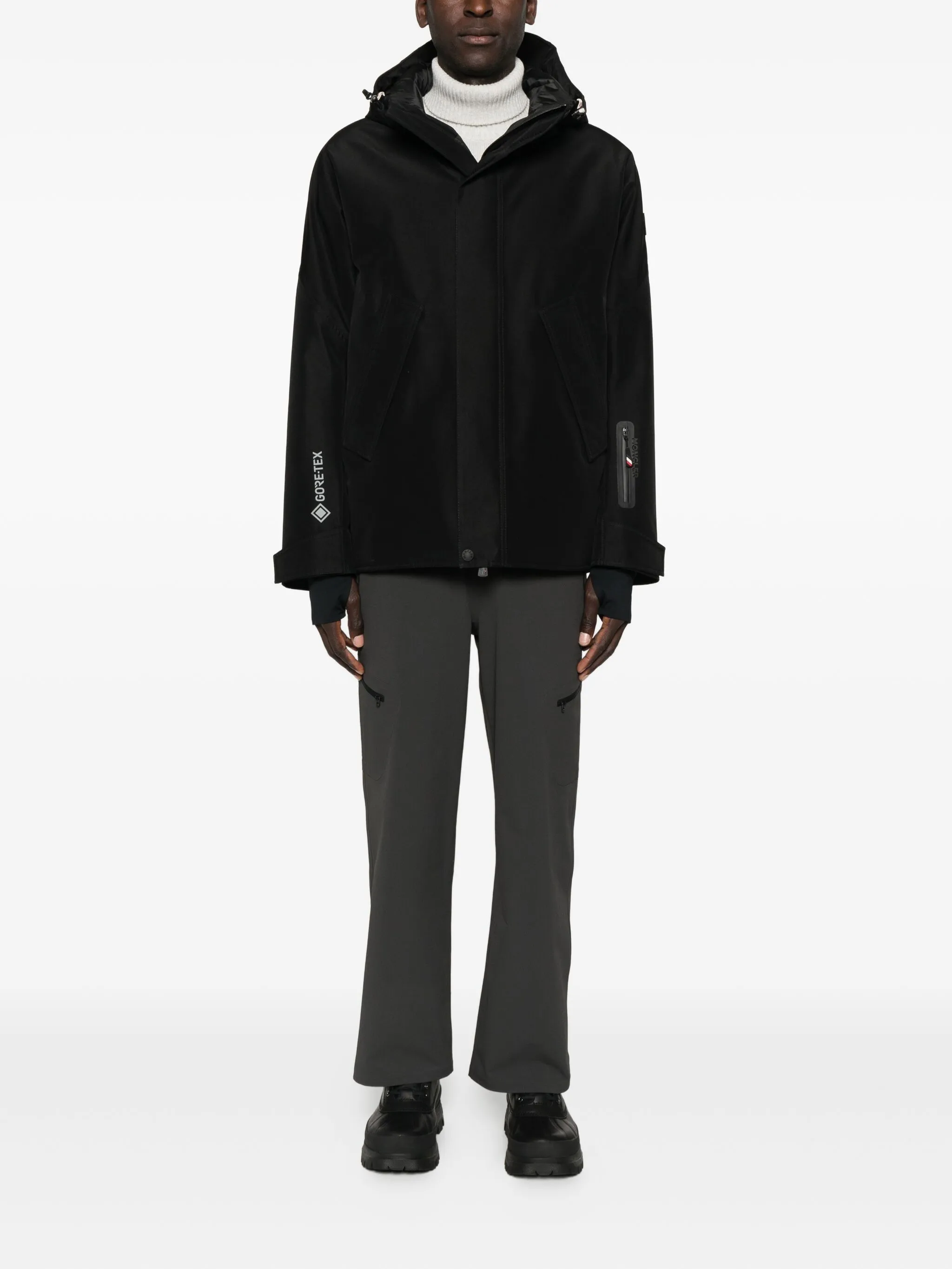 Lambir hooded ski jacket