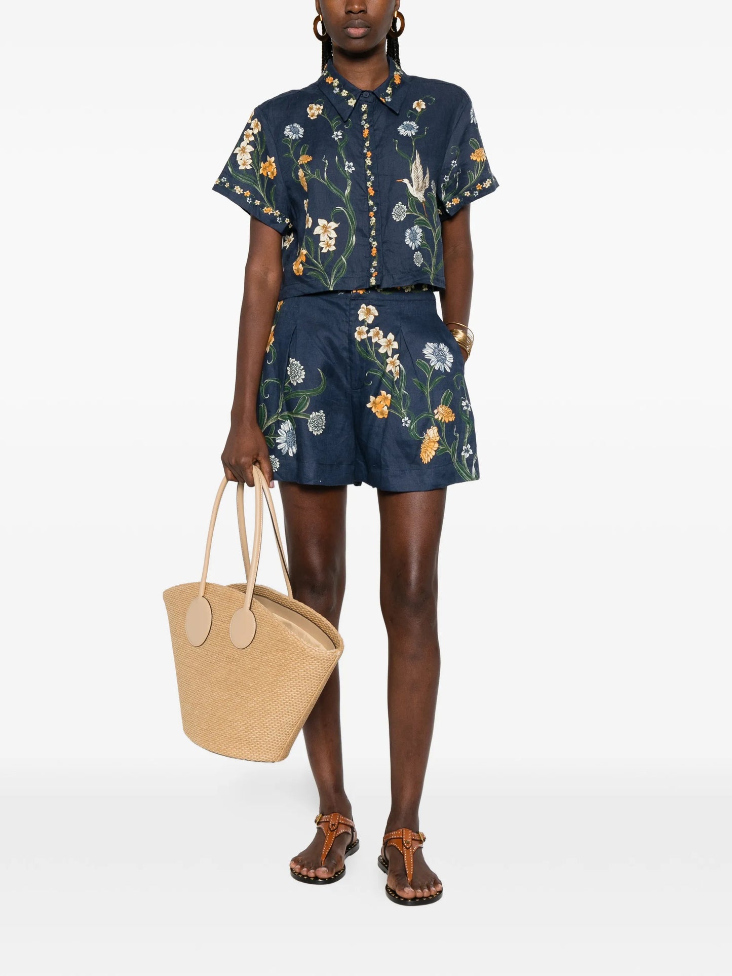 Maratea floral shorts