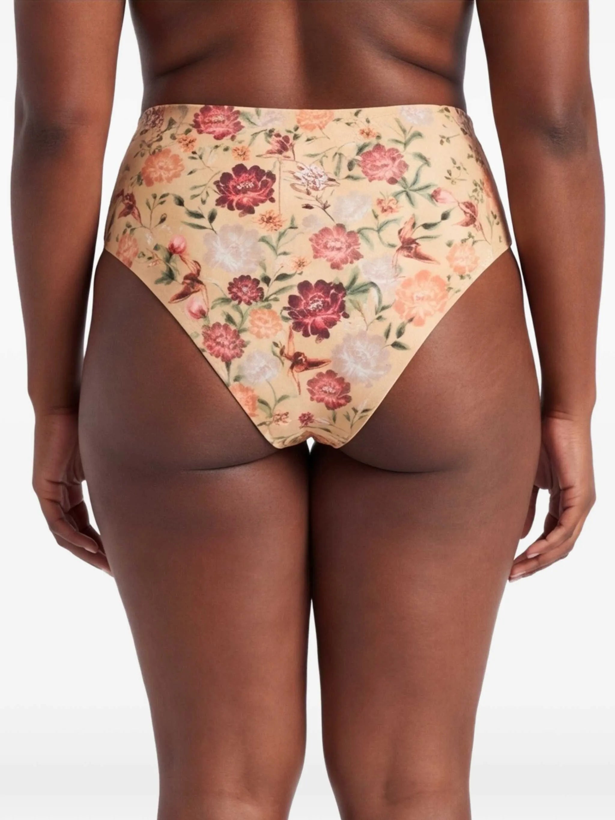 Magenta Paramo high-waist bikini bottom