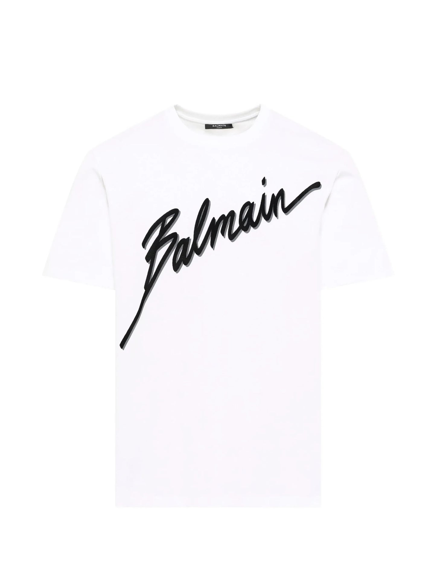logo-embroidered T-shirt