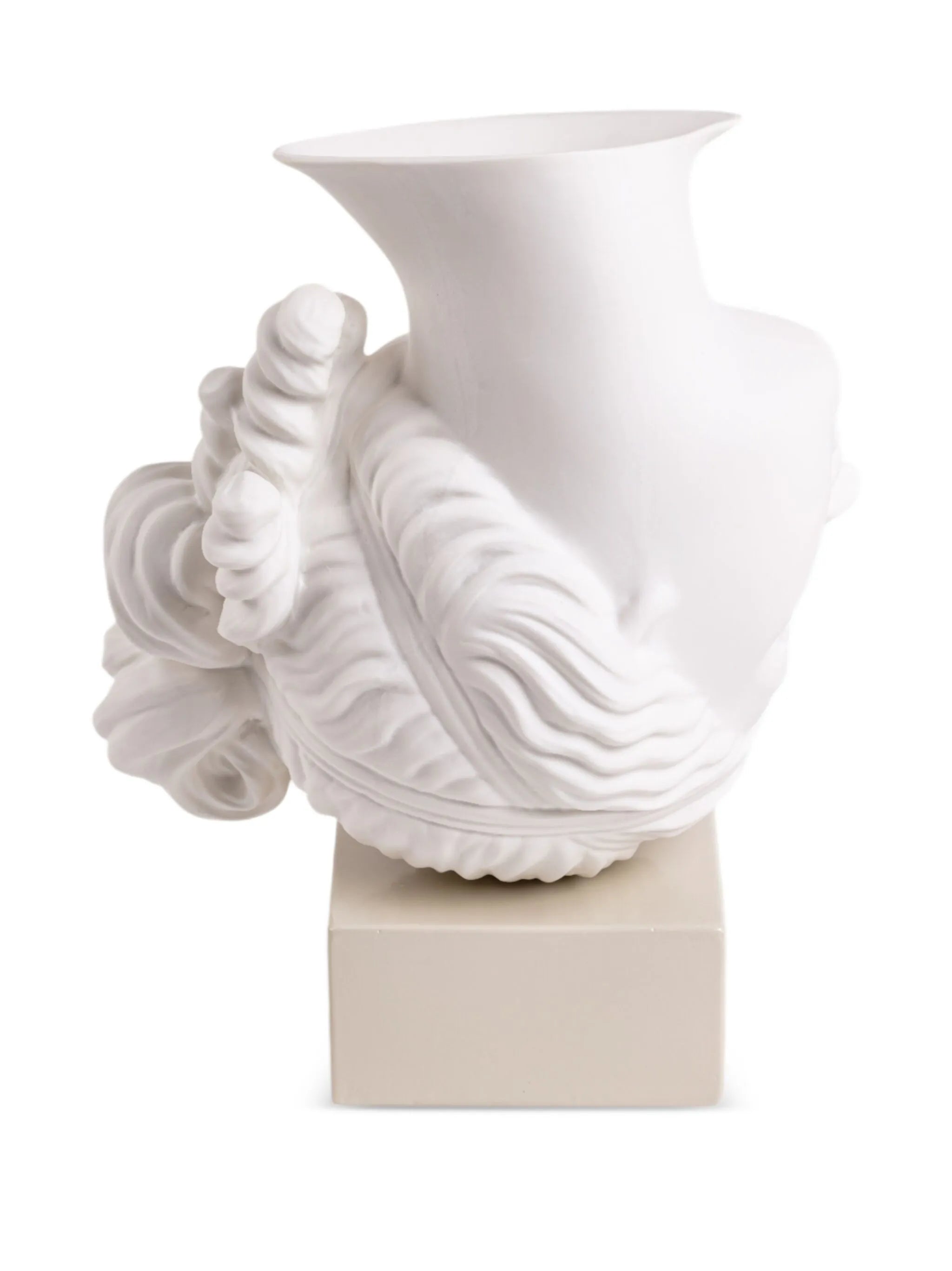 head-design vase