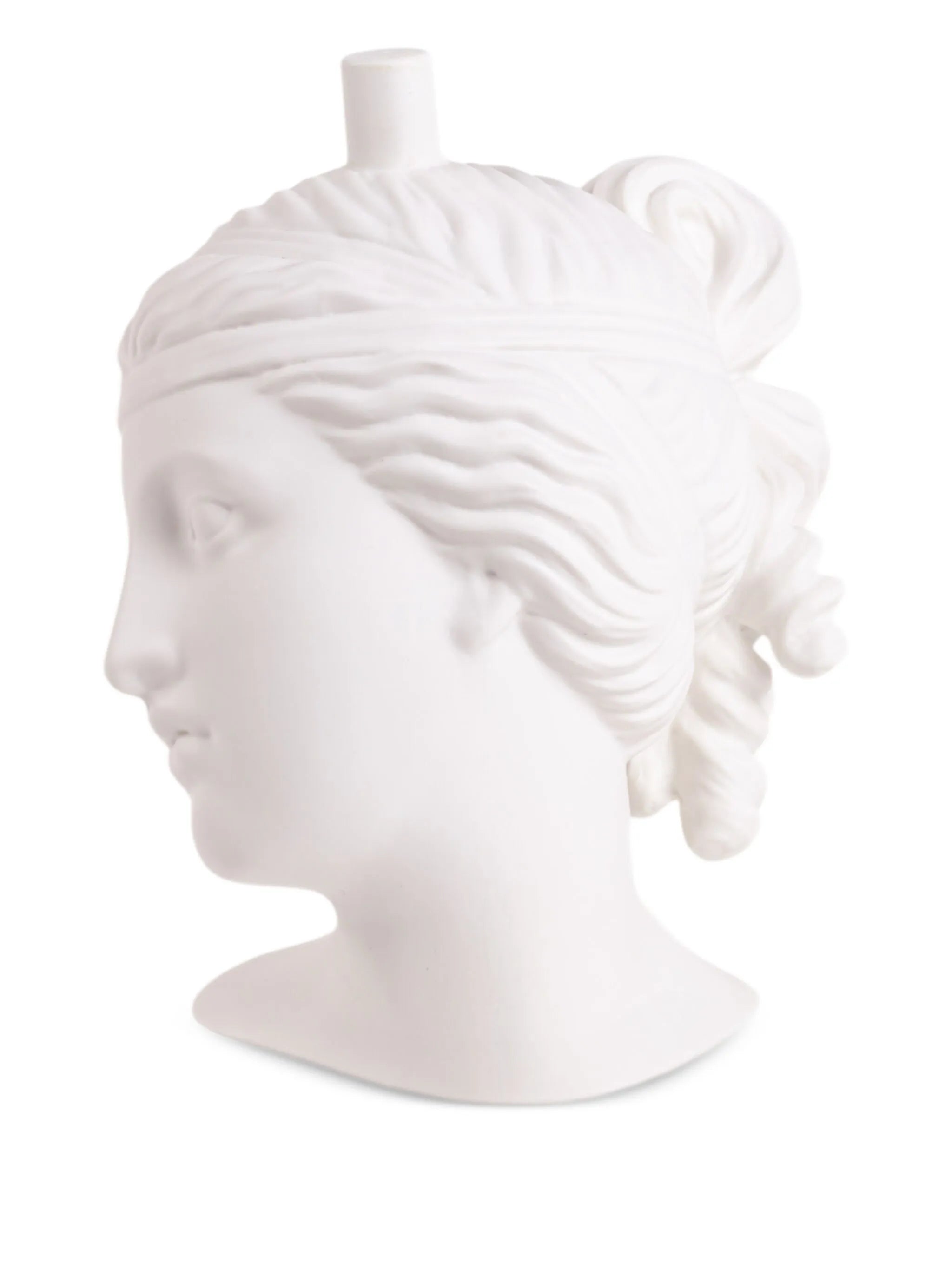 head-design vase