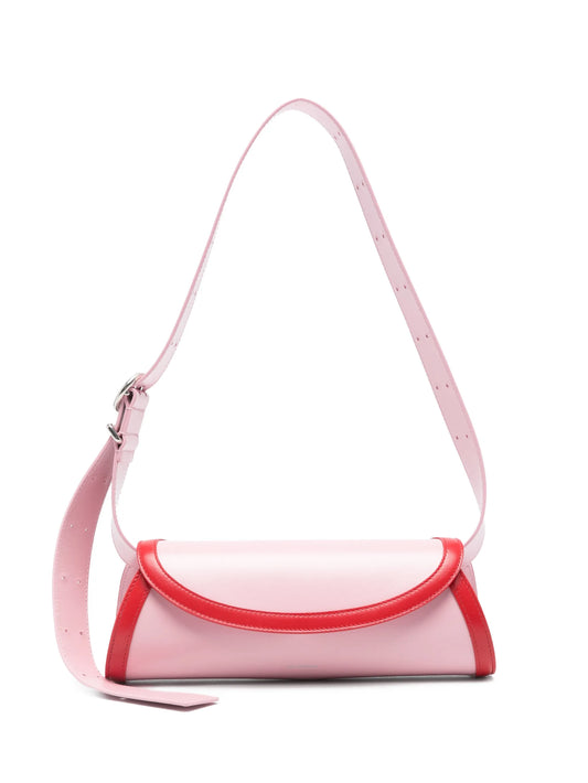 Cannolo bicolour shoulder bag