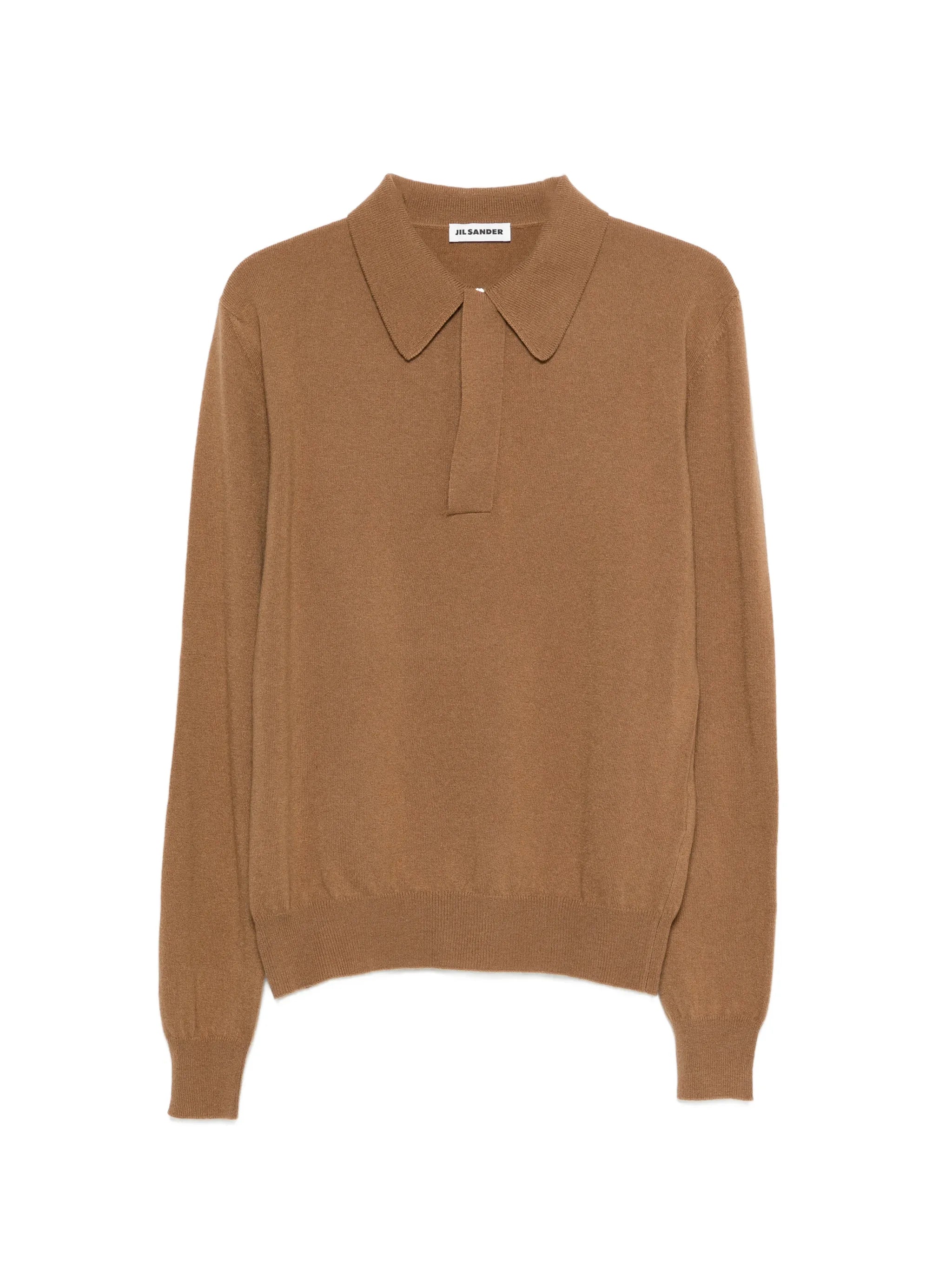 long-sleeved polo shirt