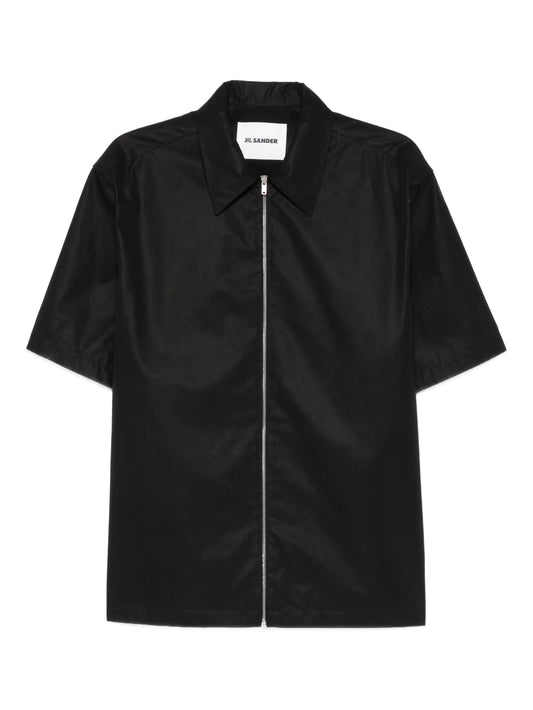 zip-up shirt