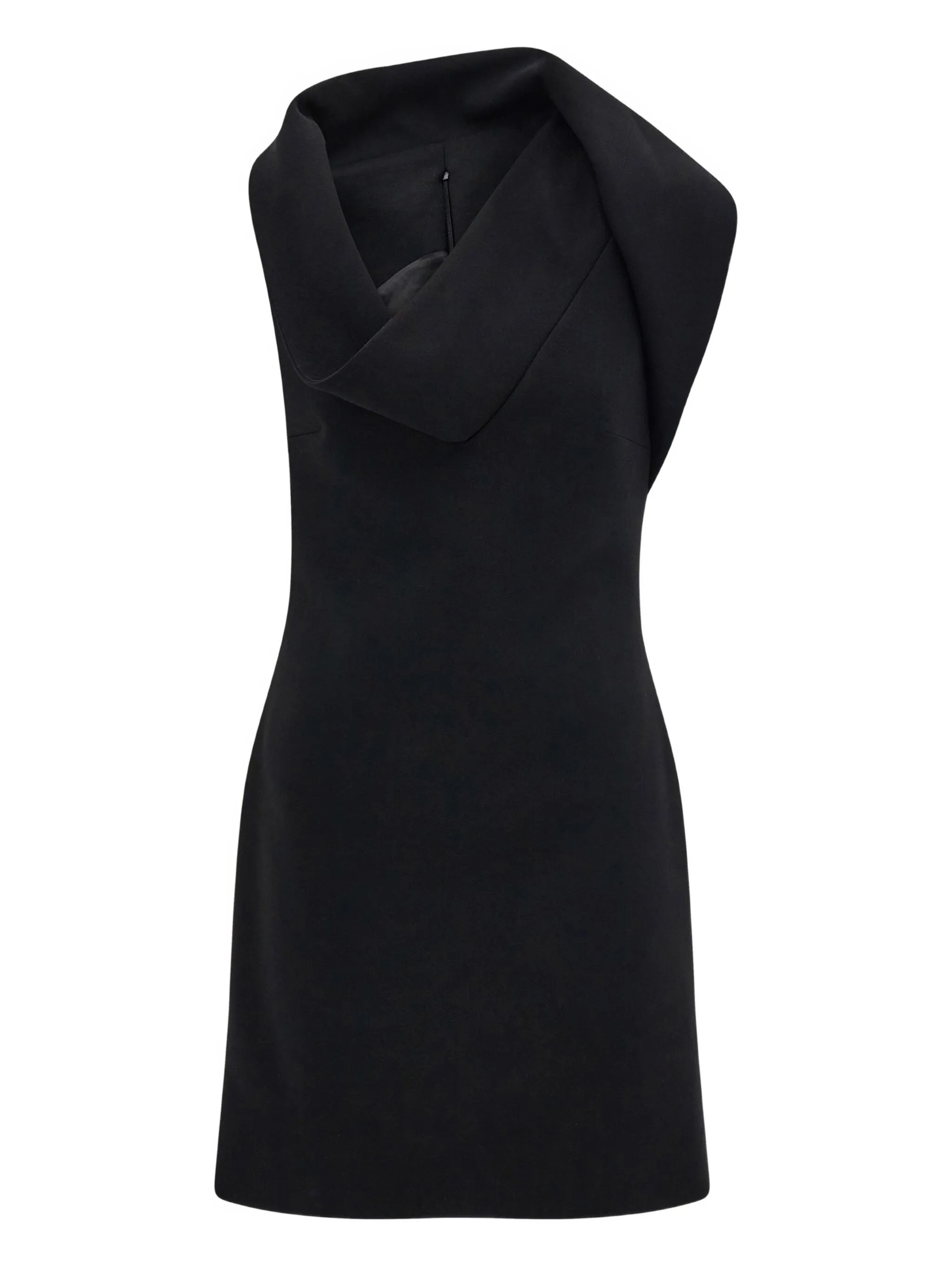 asymmetric mini dress
