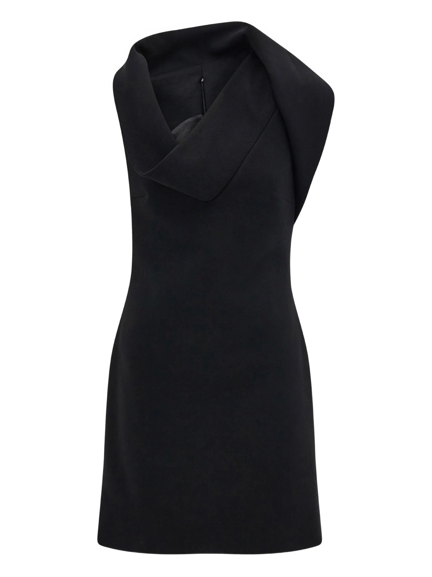 asymmetric mini dress