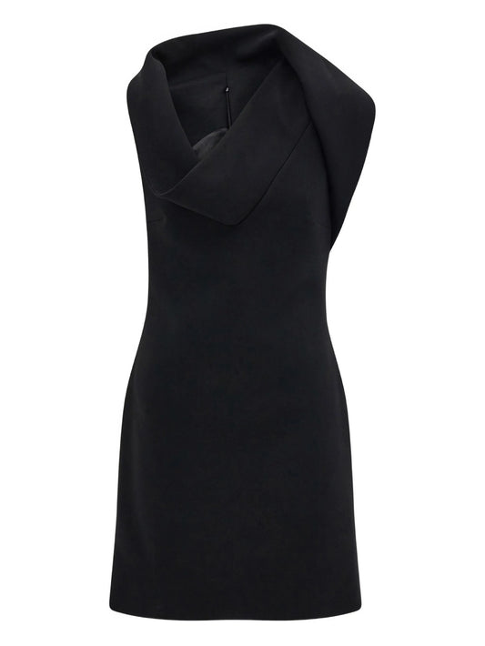 asymmetric mini dress