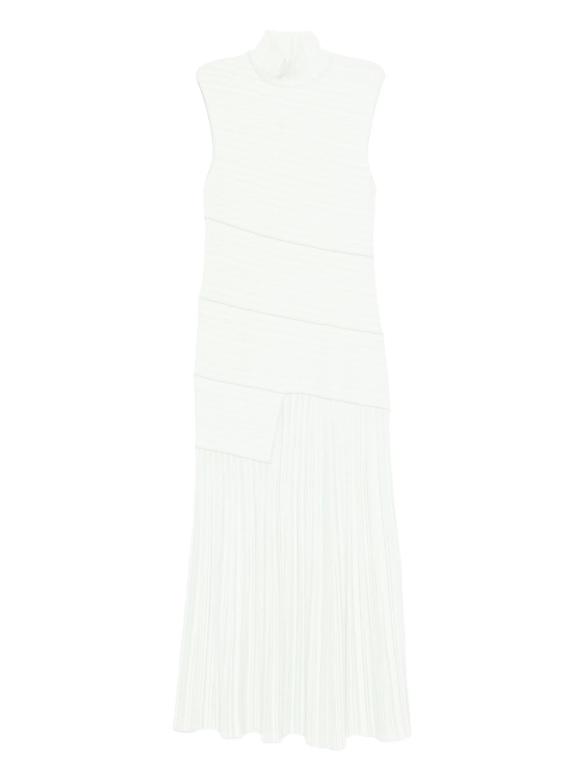 Federica pleated maxi dress