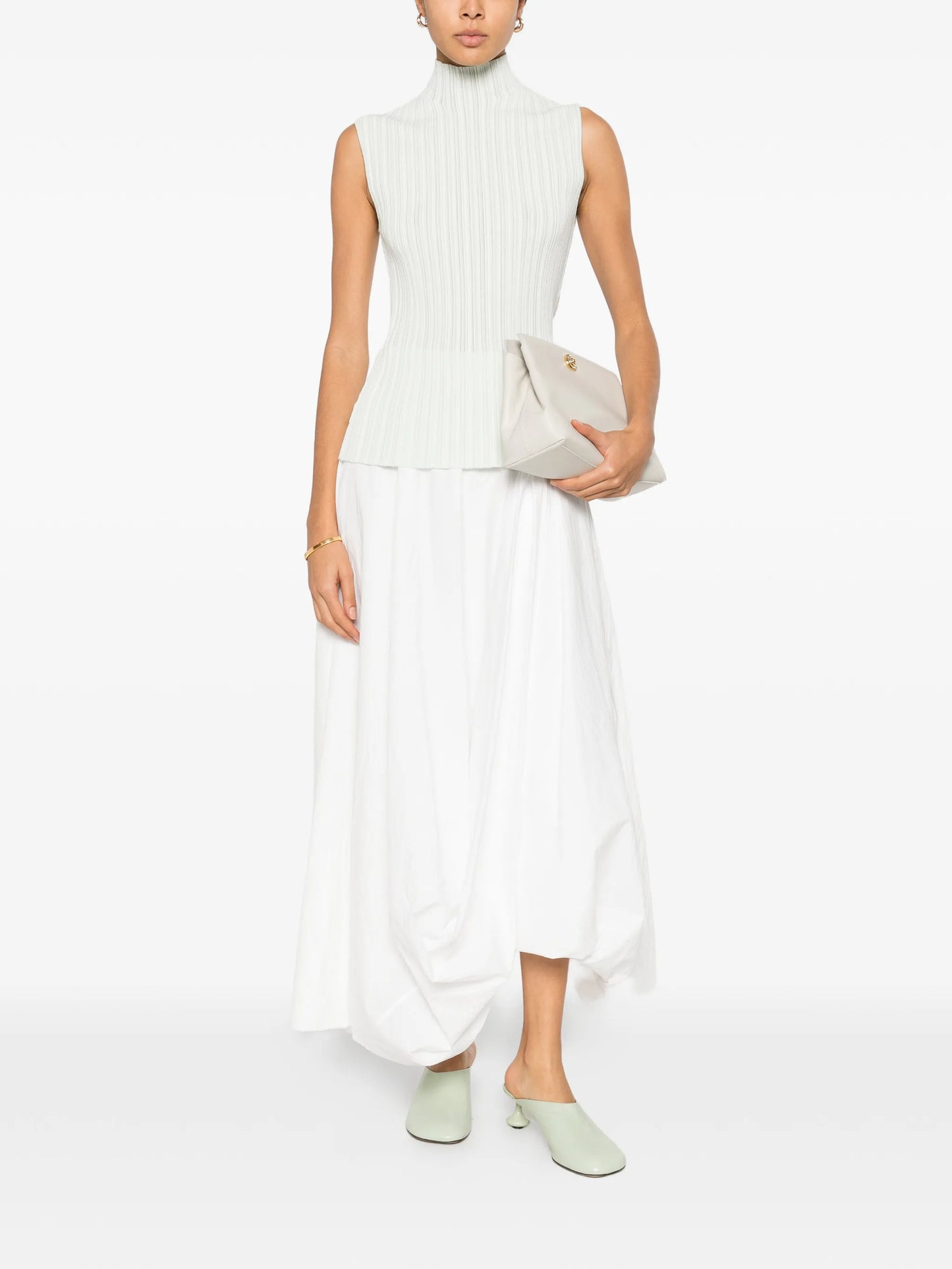 roll-neck top