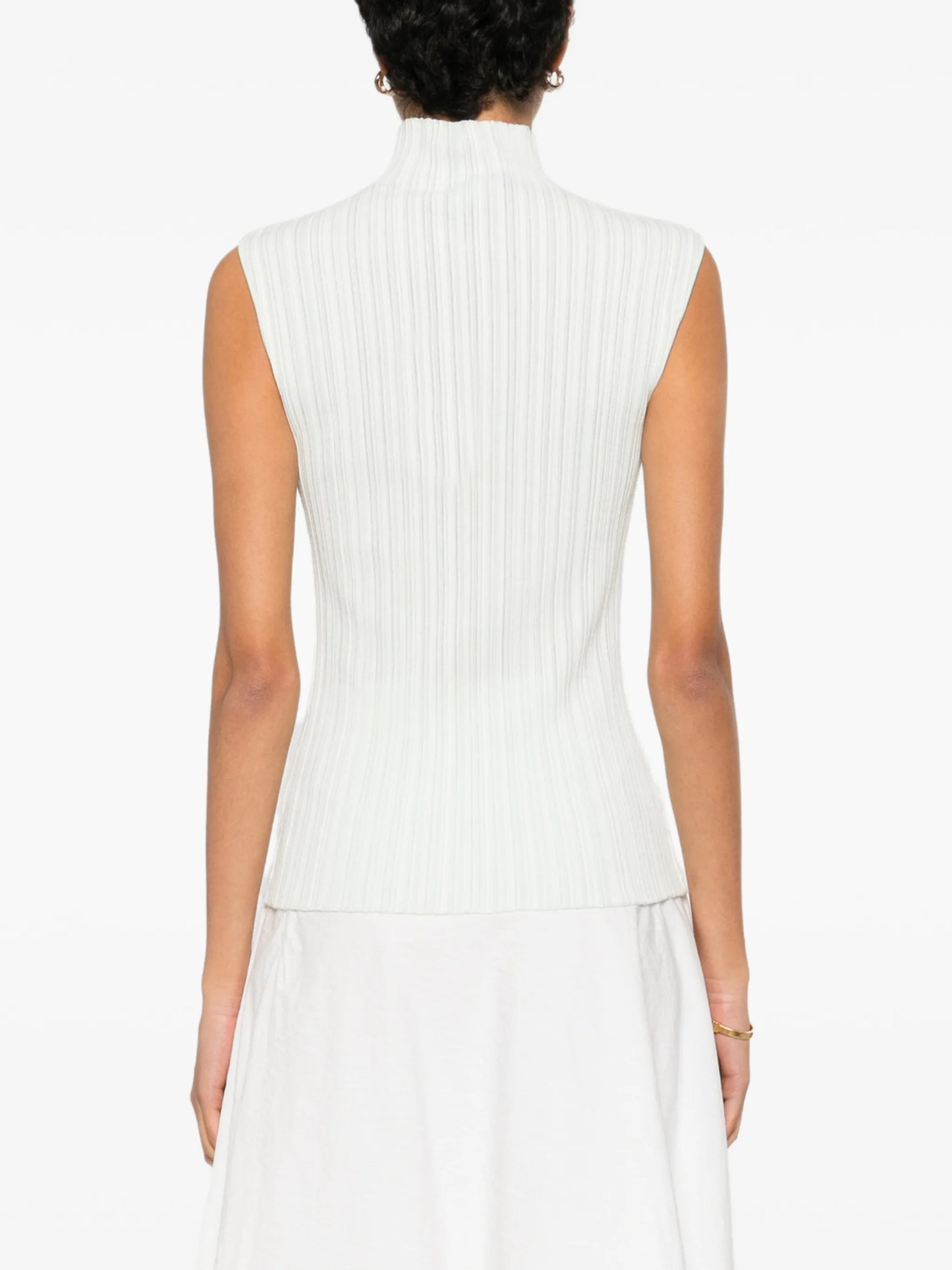 roll-neck top