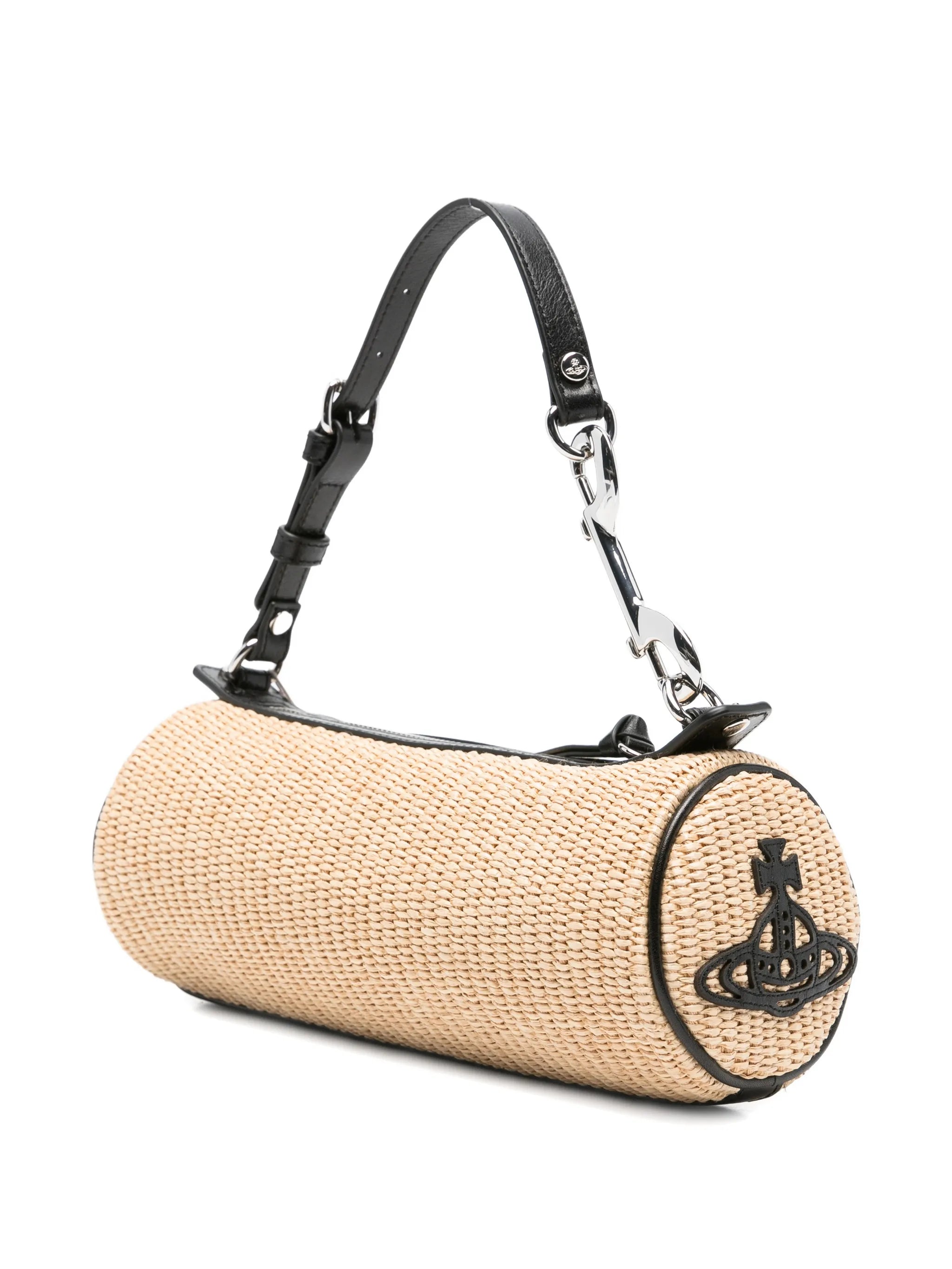 Cindy cylinder-shape tote bag
