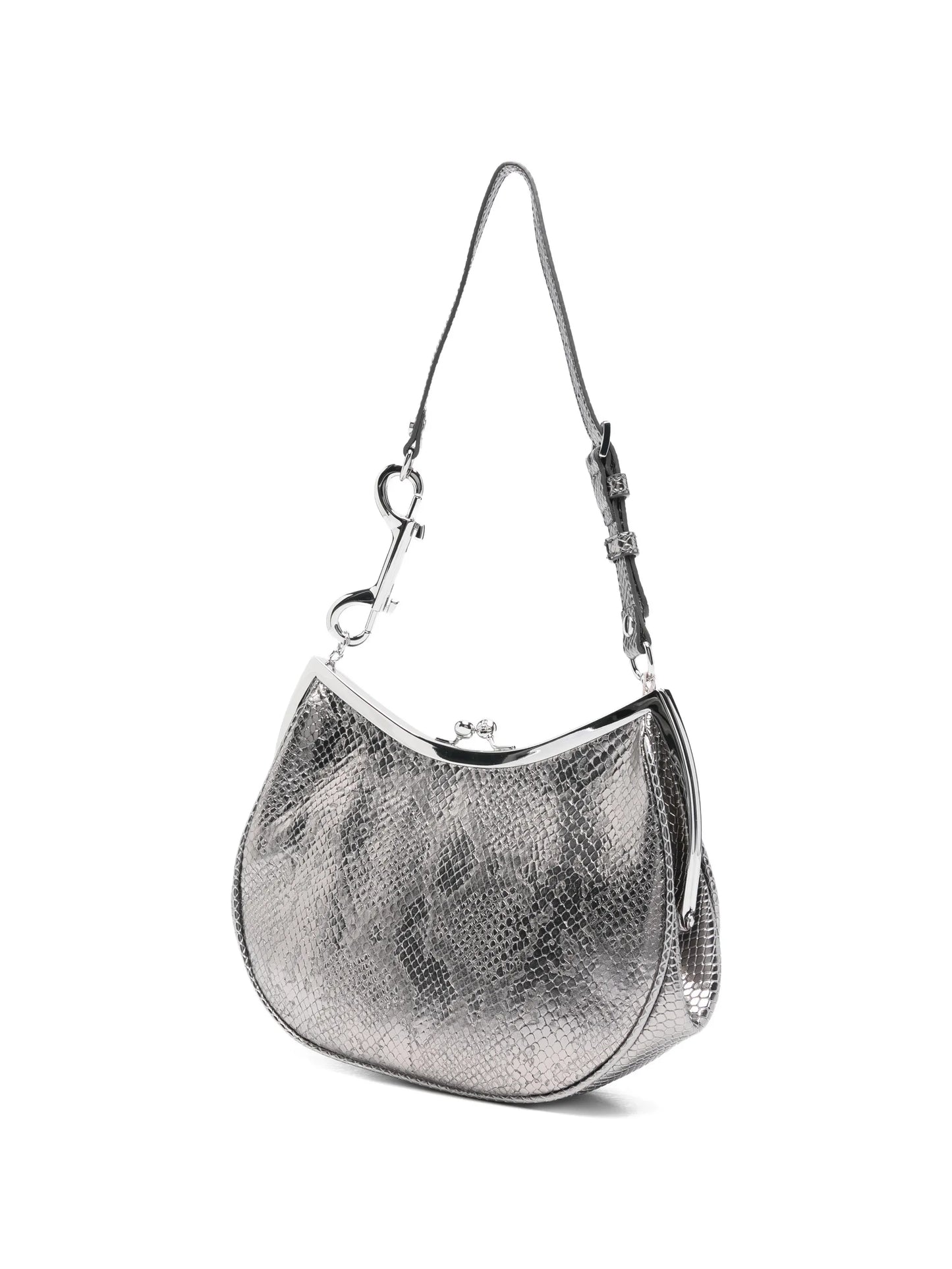 Charm Frame leather shoulder bag