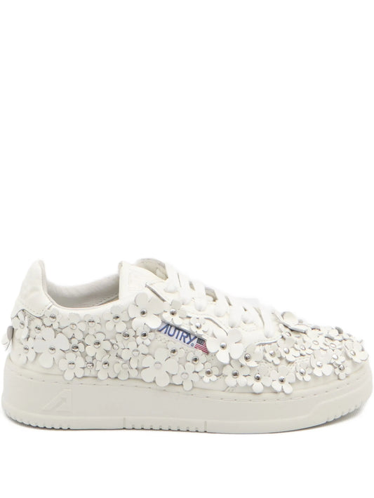 Medalist  Blooming floral-embellished sneakers