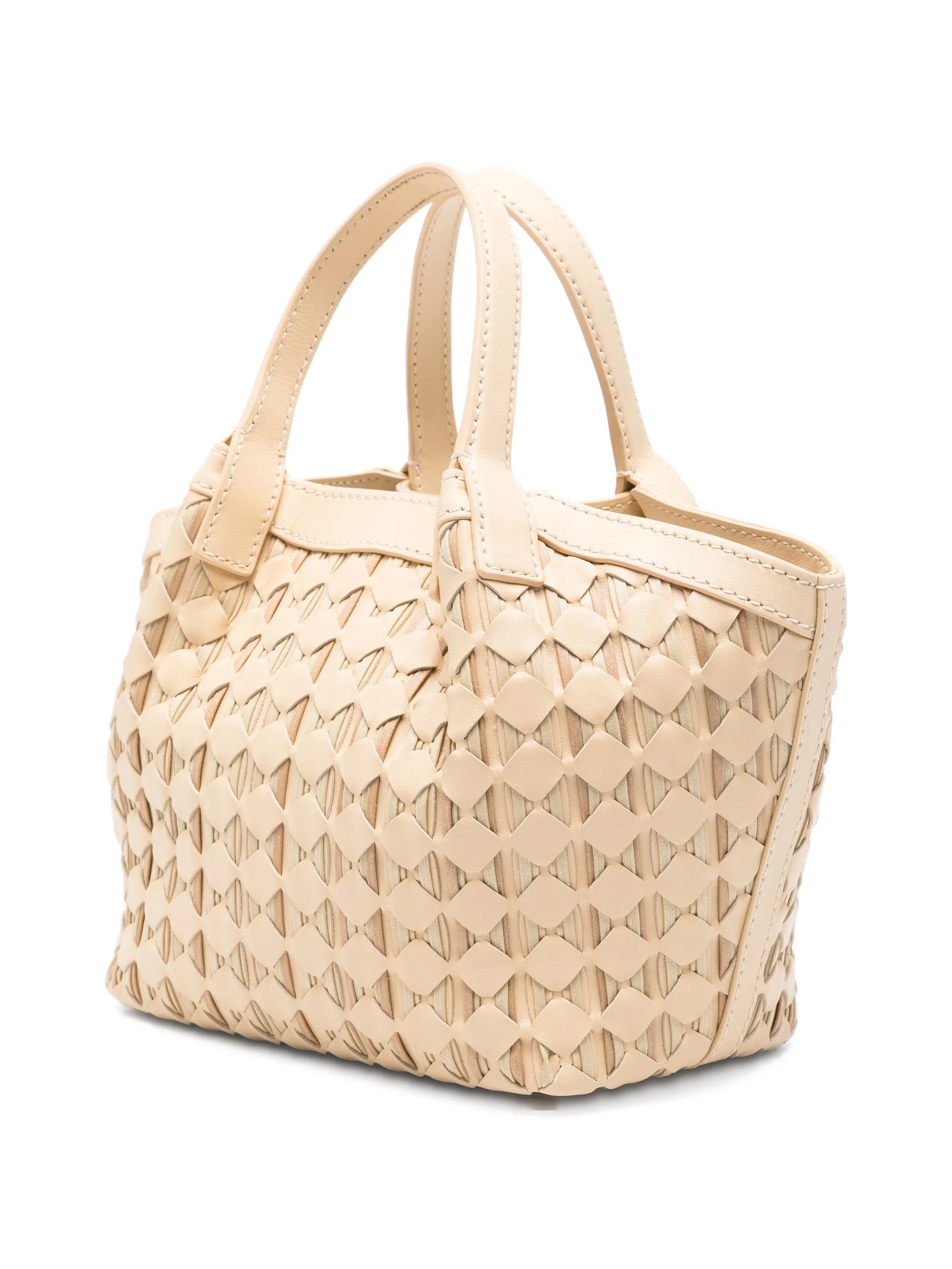 mini Secret mosaico ribbon tote bag