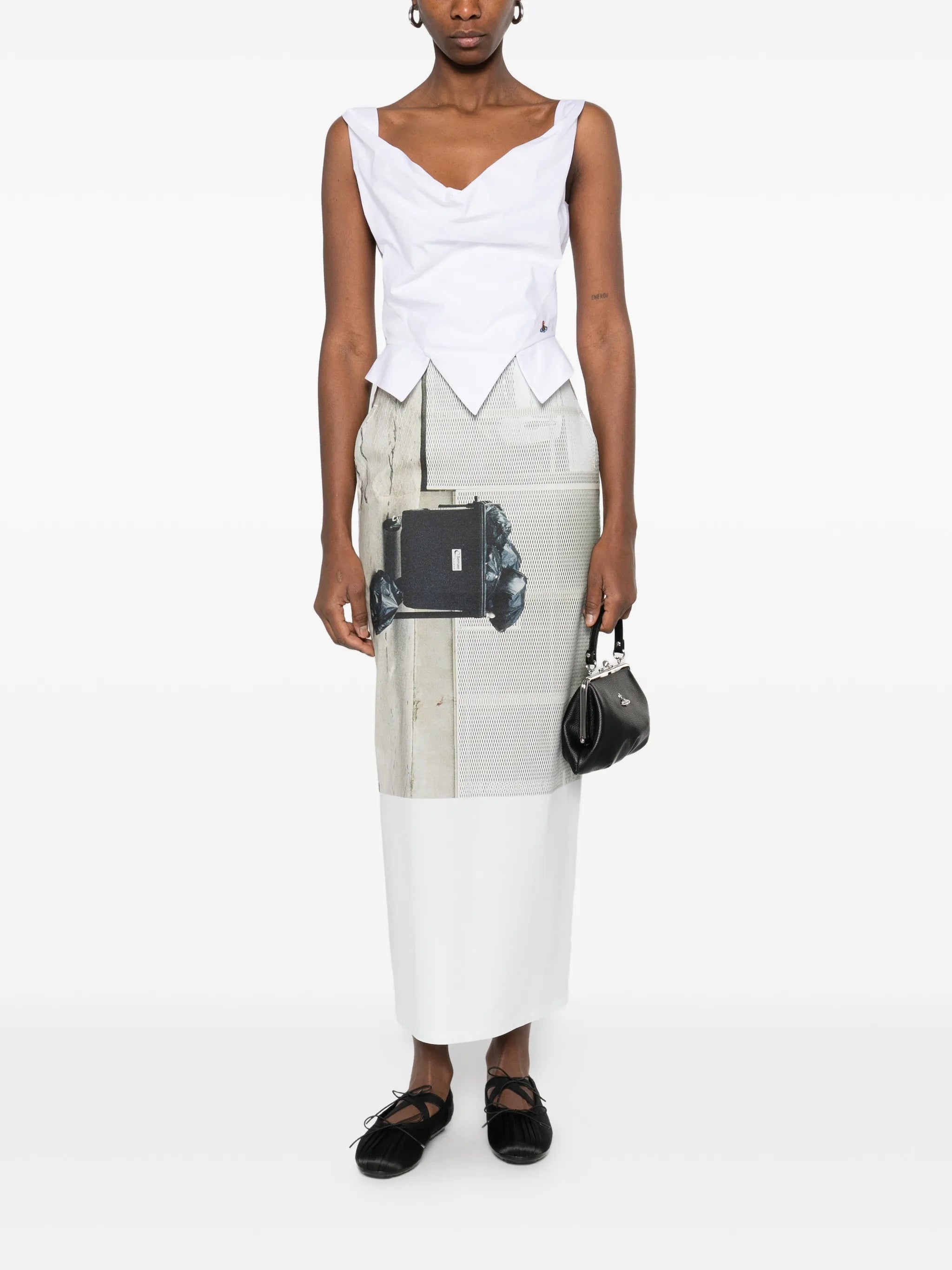 Sunday cowl sleeveless top