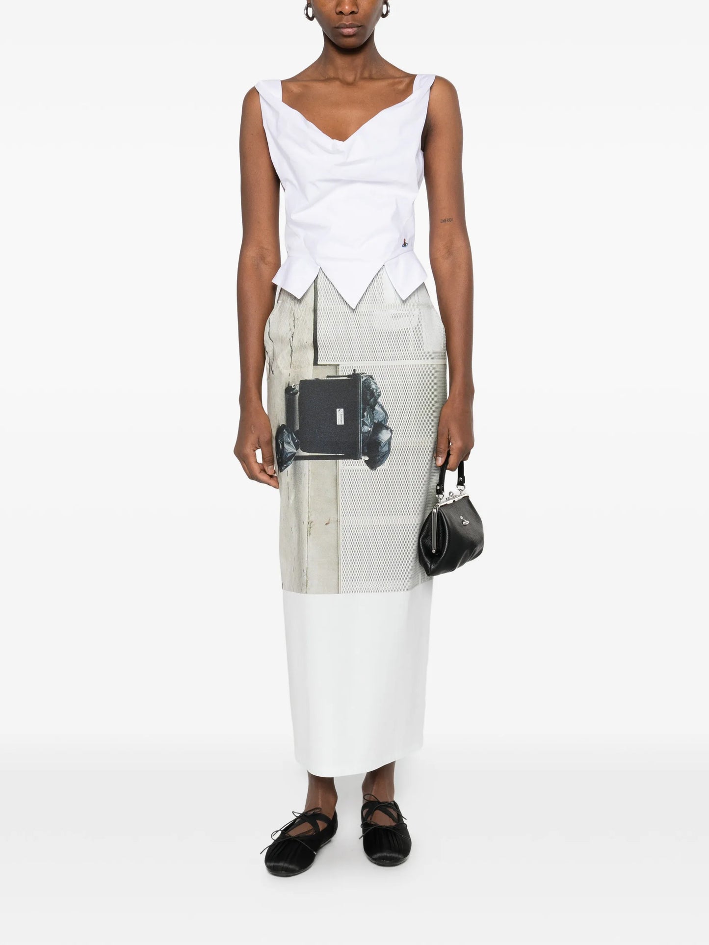 Sunday cowl sleeveless top