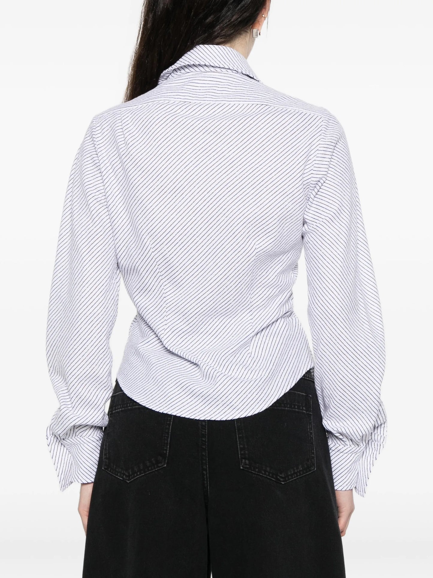 Drunken striped shirt