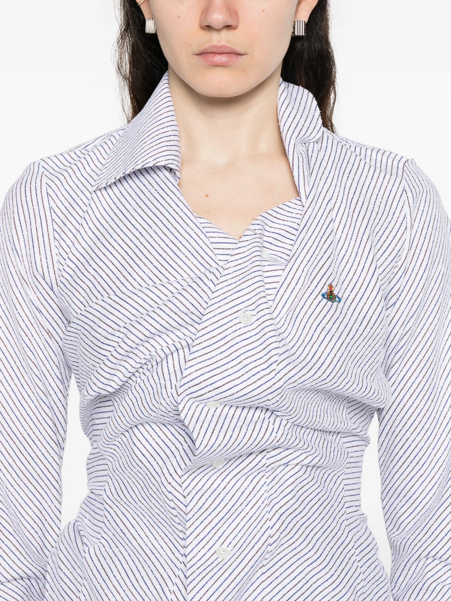 Drunken striped shirt