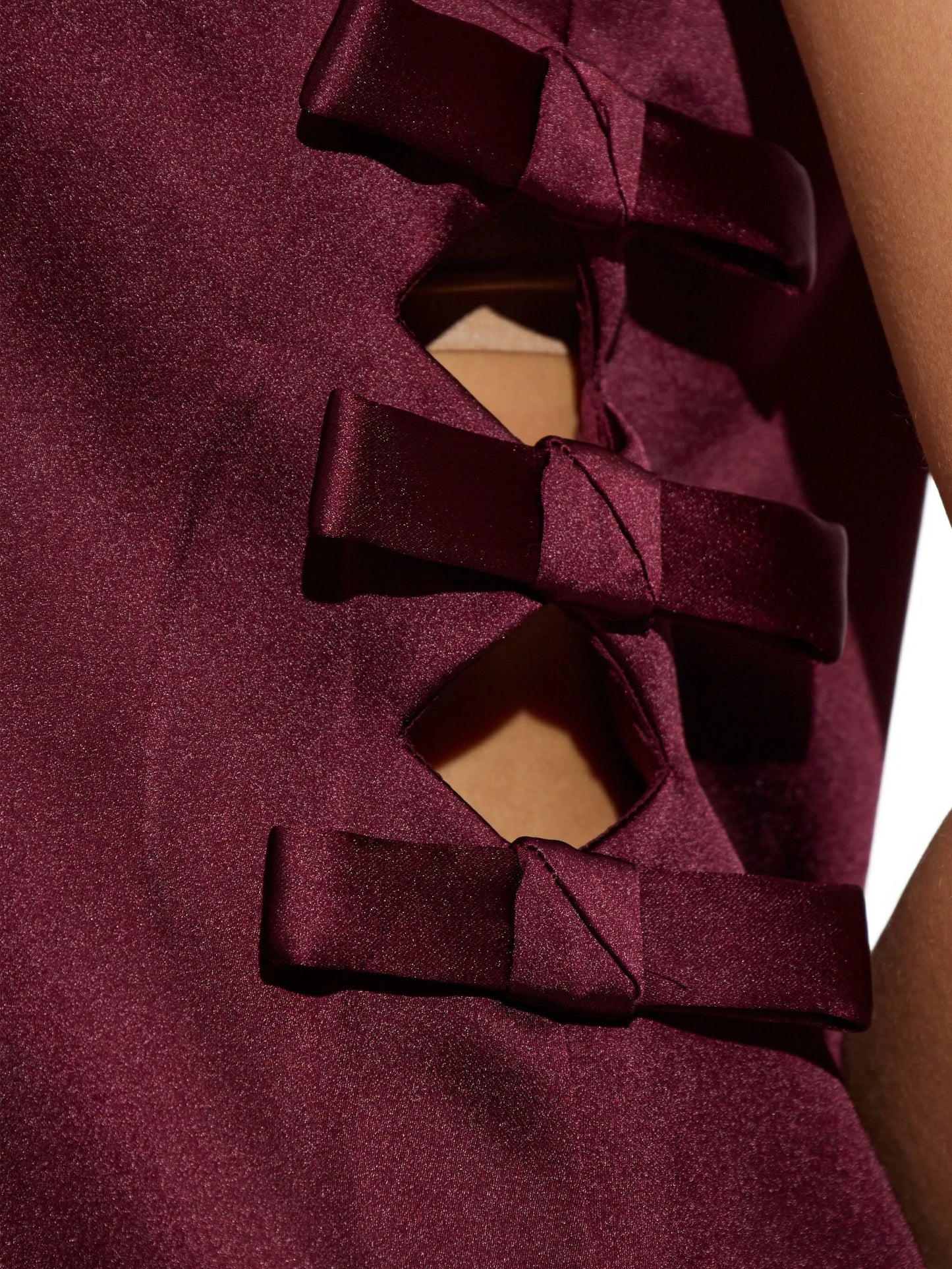cut-out mini dress