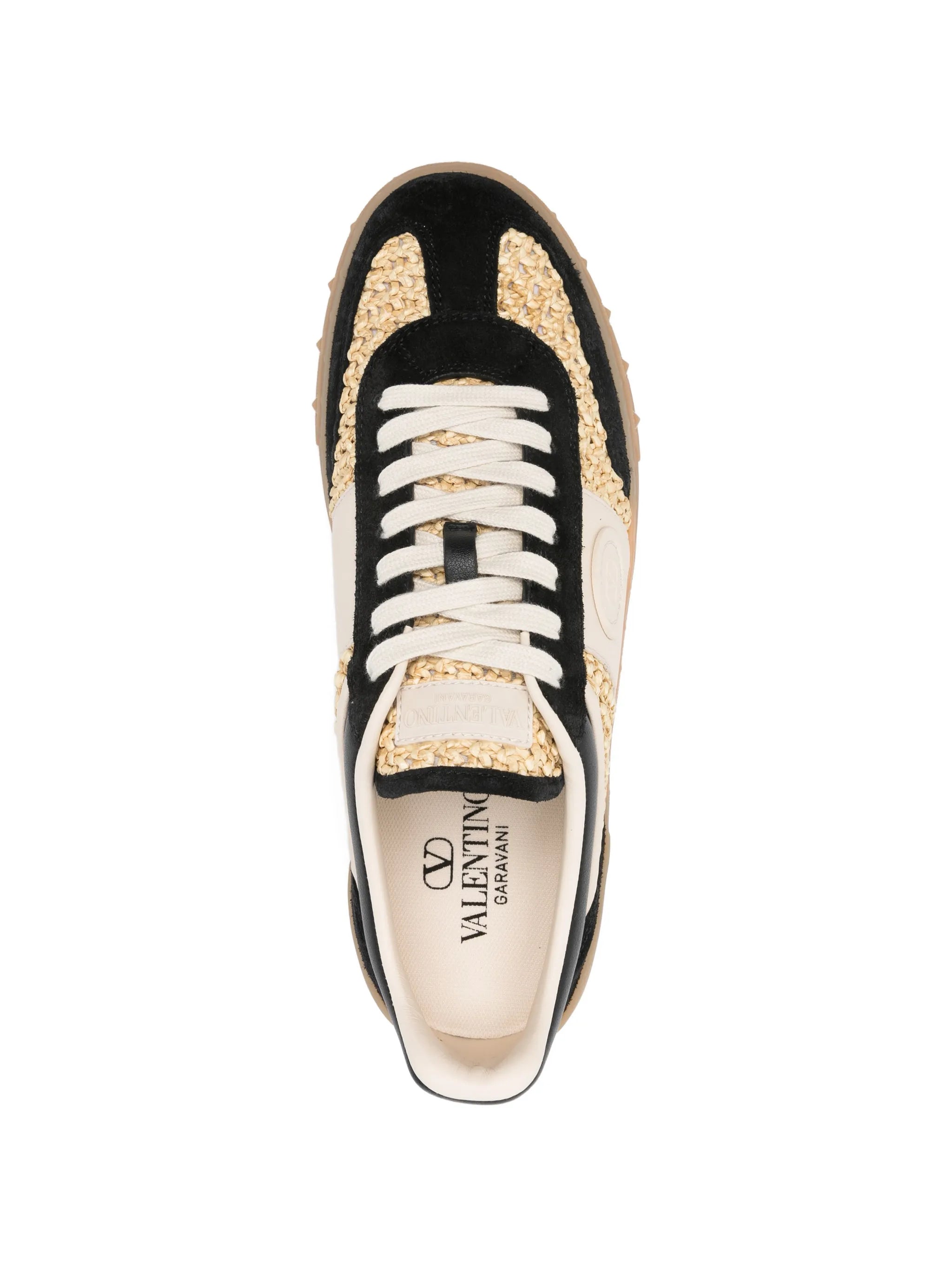 Upvillage raffia sneakers