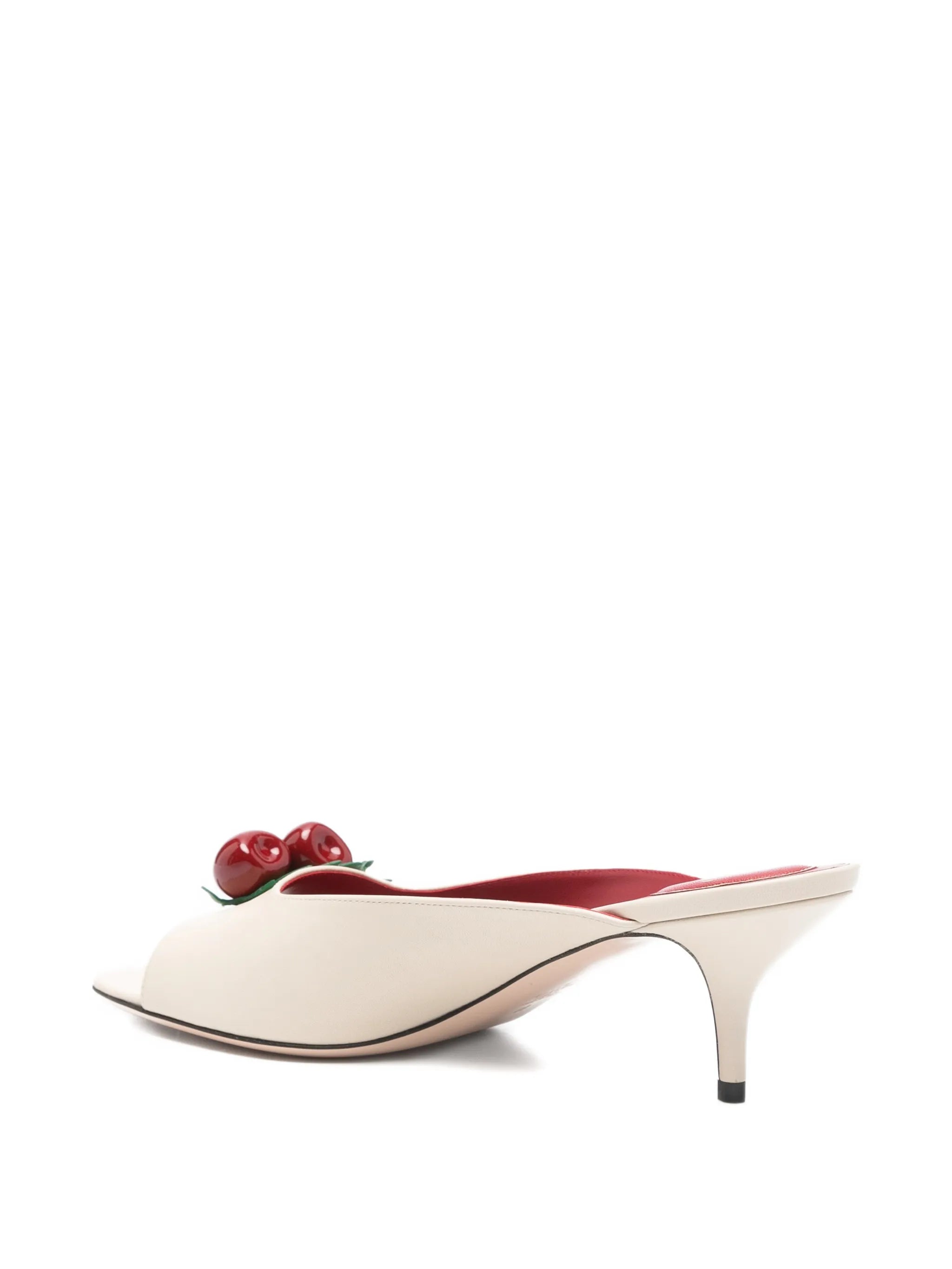 Cherryfic embellished mules