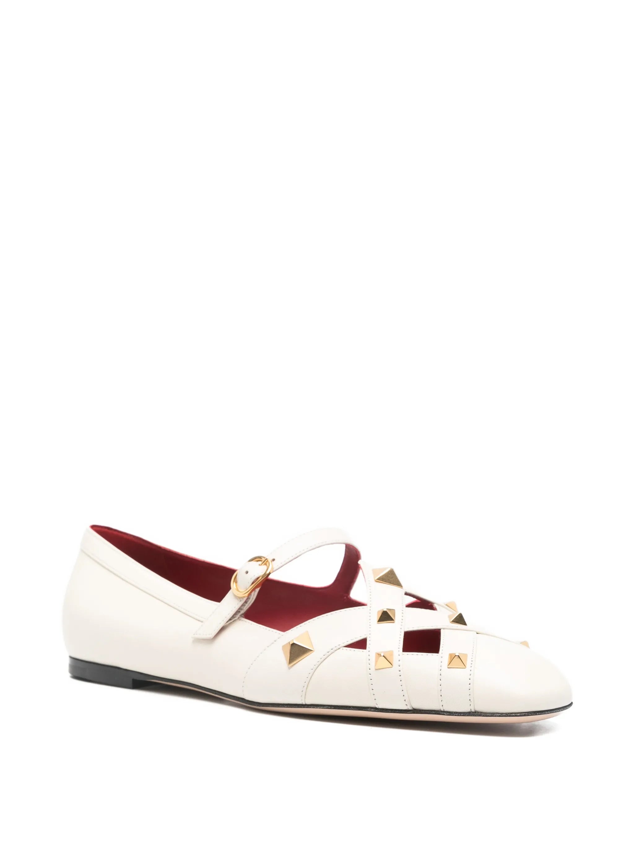 studdy rockstud ballet flats