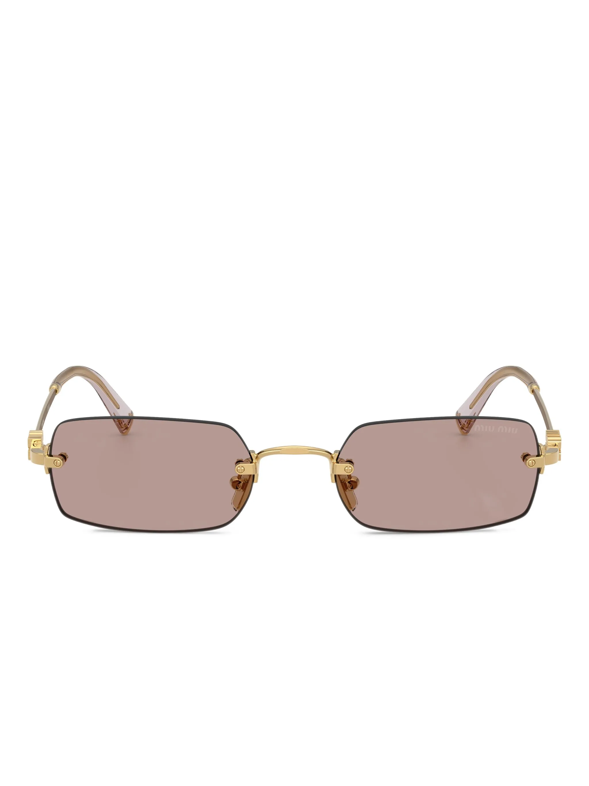 rectangle-frame sunglasses