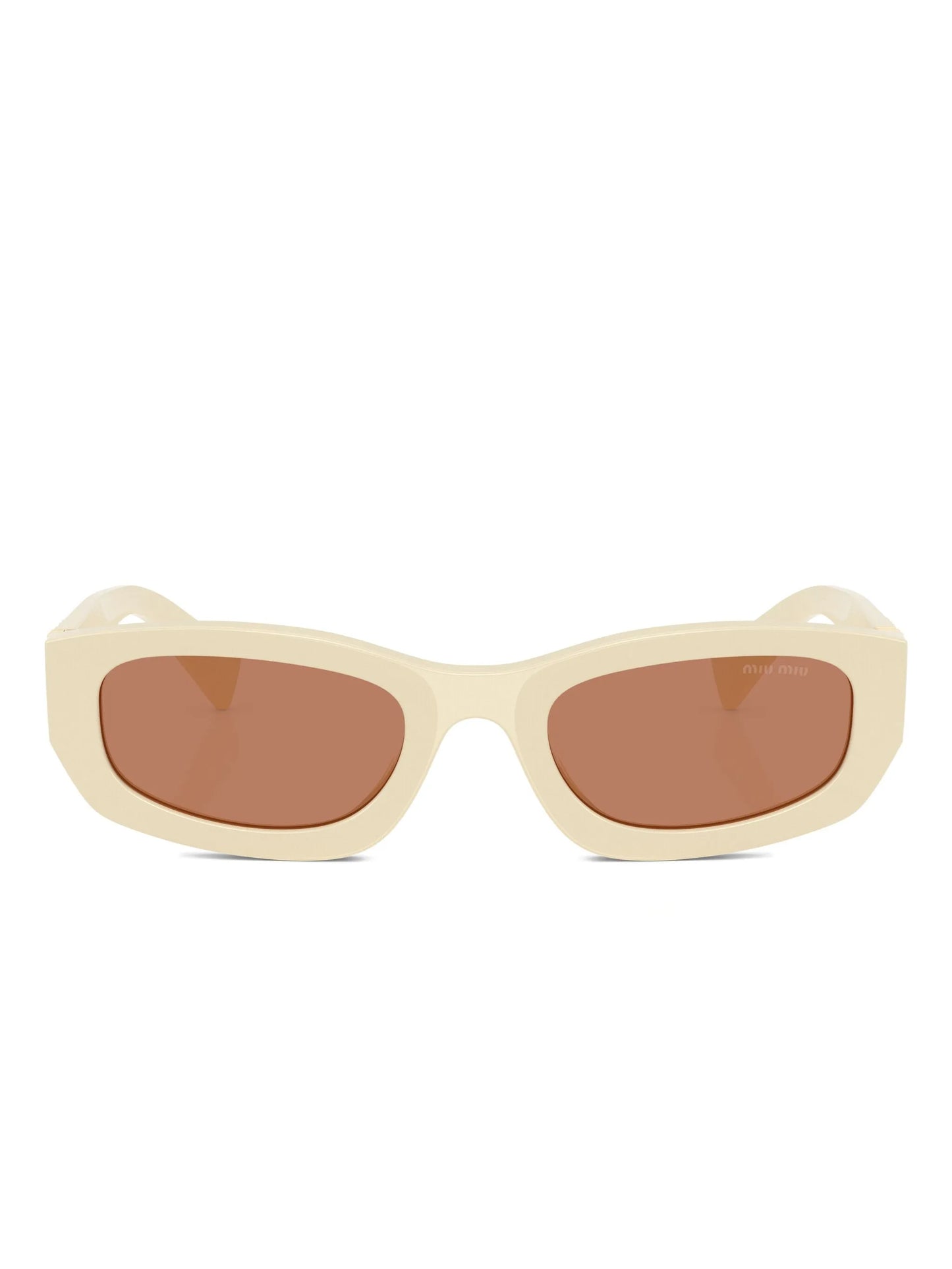 geometric-frame sunglasses