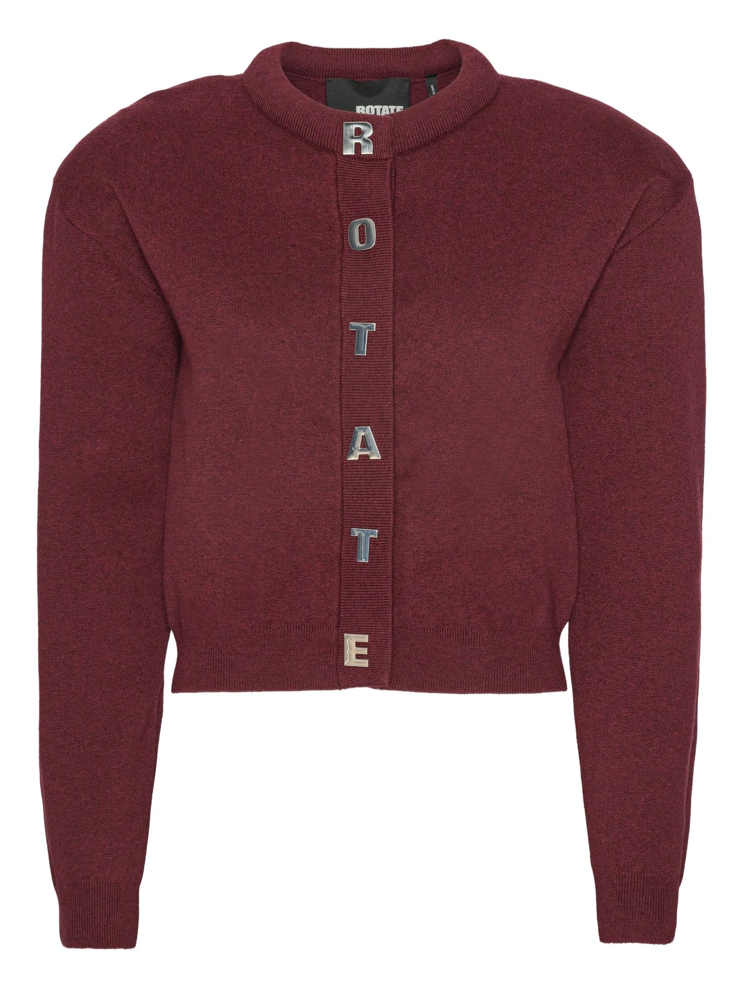 logo-detail cardigan