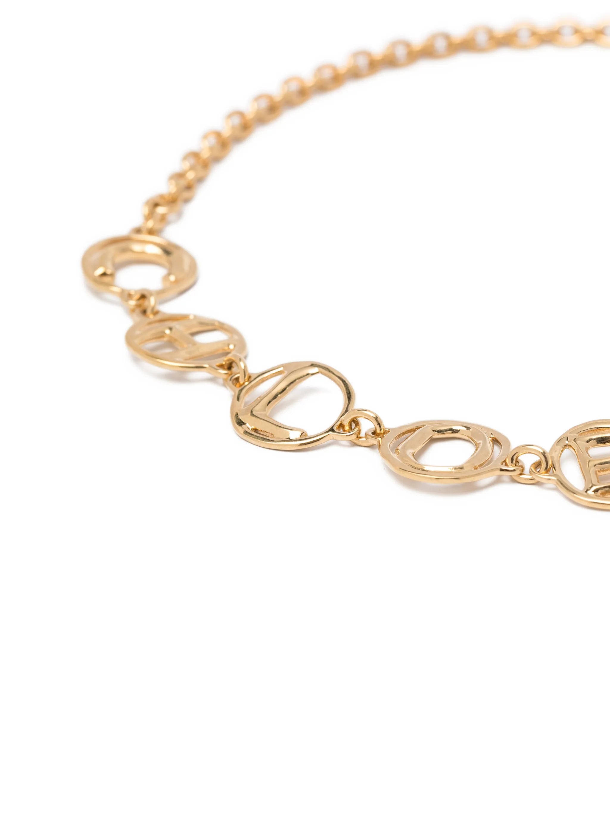 Script choker necklace