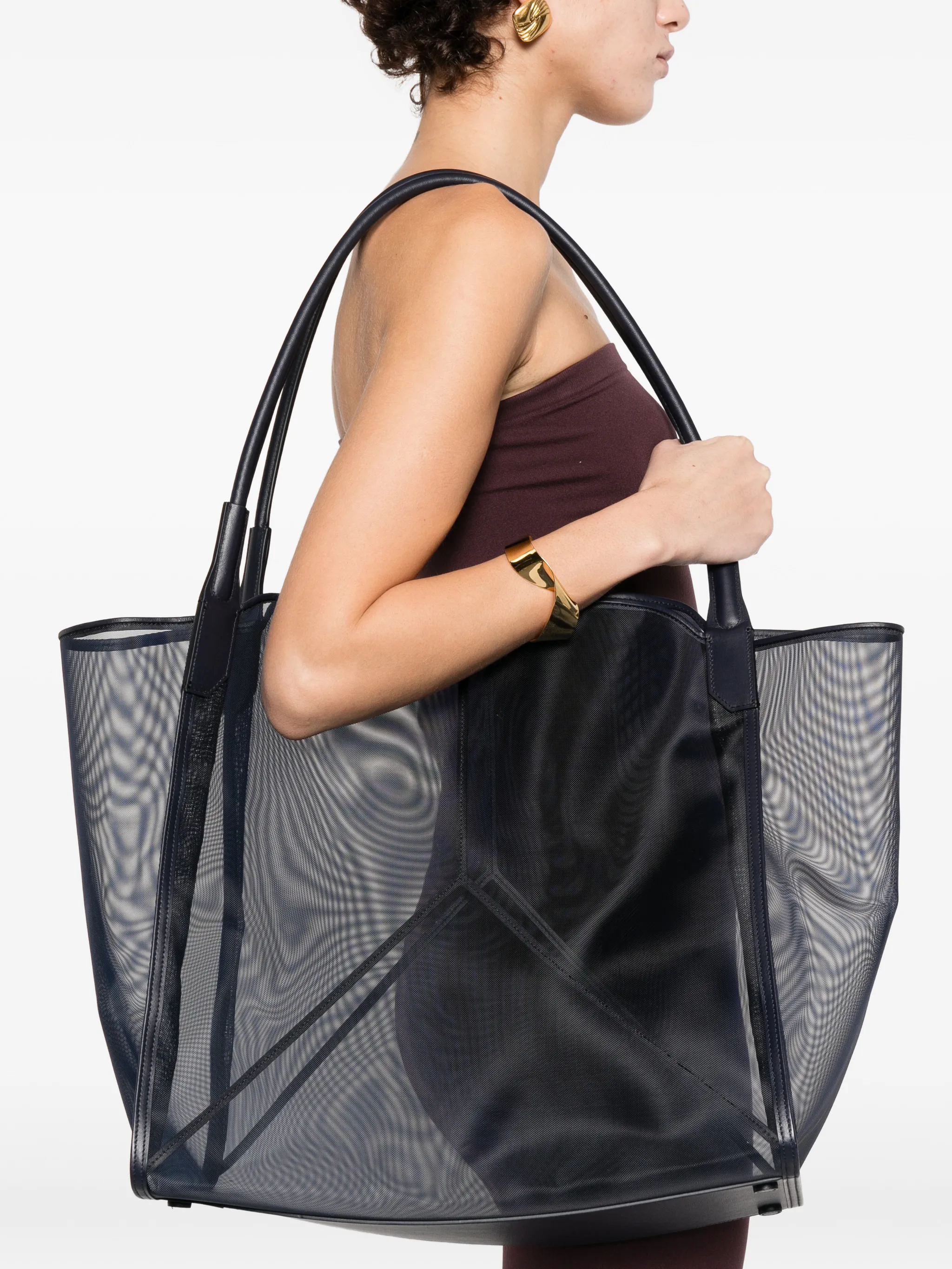 mesh tote bag