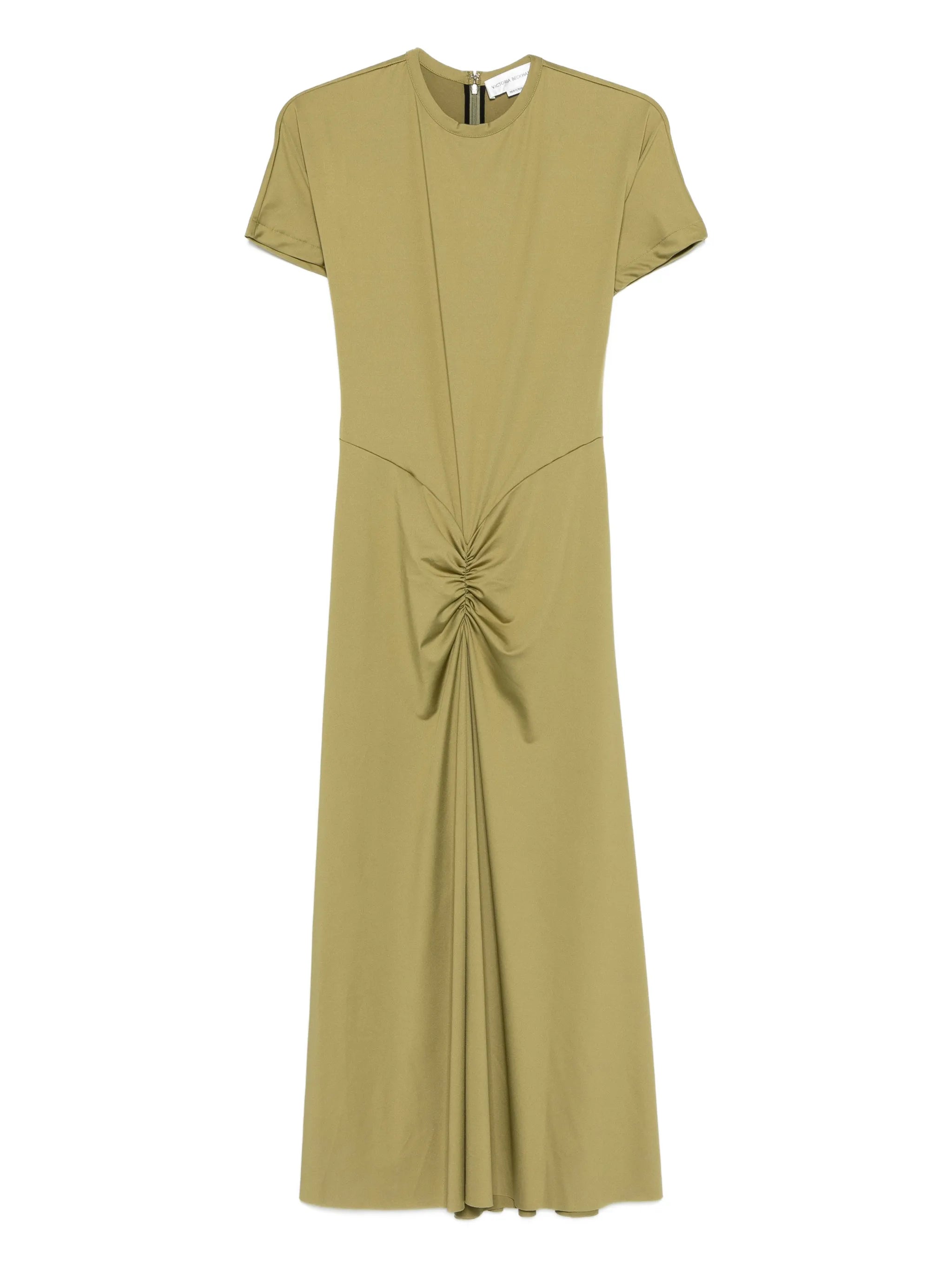 Blaire short-sleeve midi dress