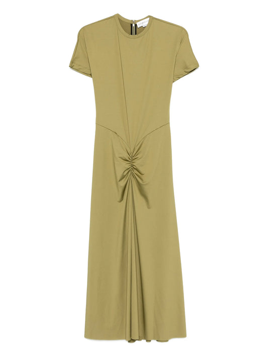 Blaire short-sleeve midi dress