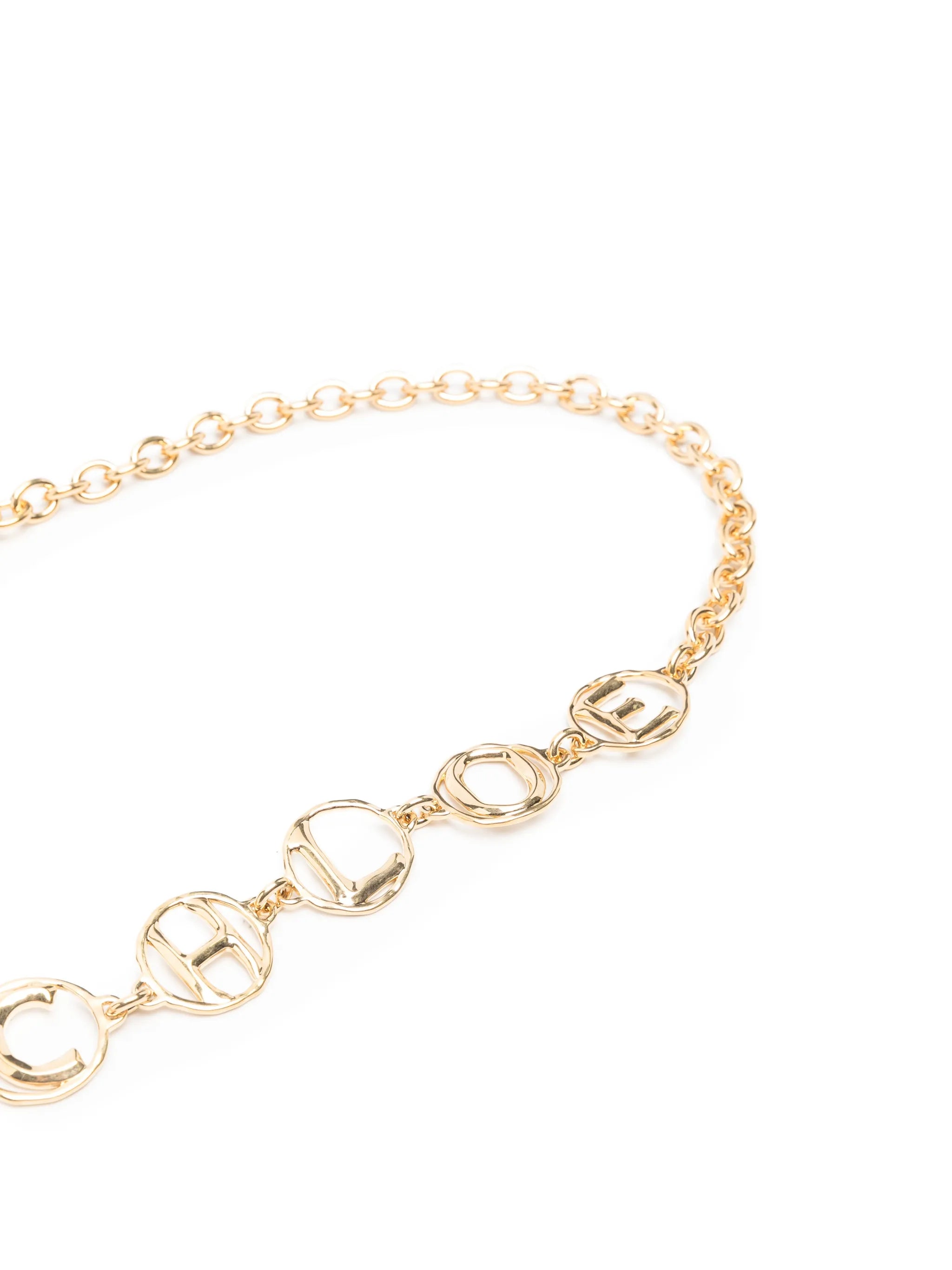 Chloé Script chain belt