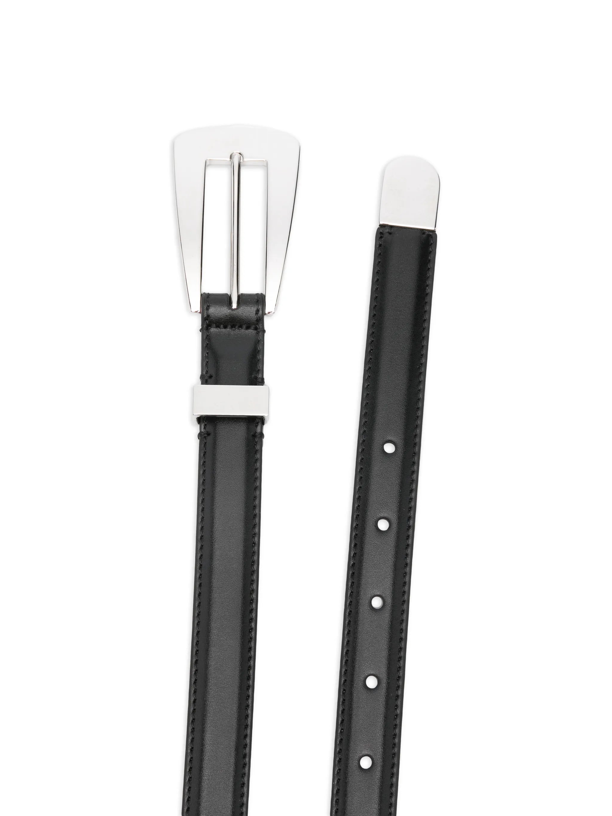 small Lucca silver-tone buckle belt
