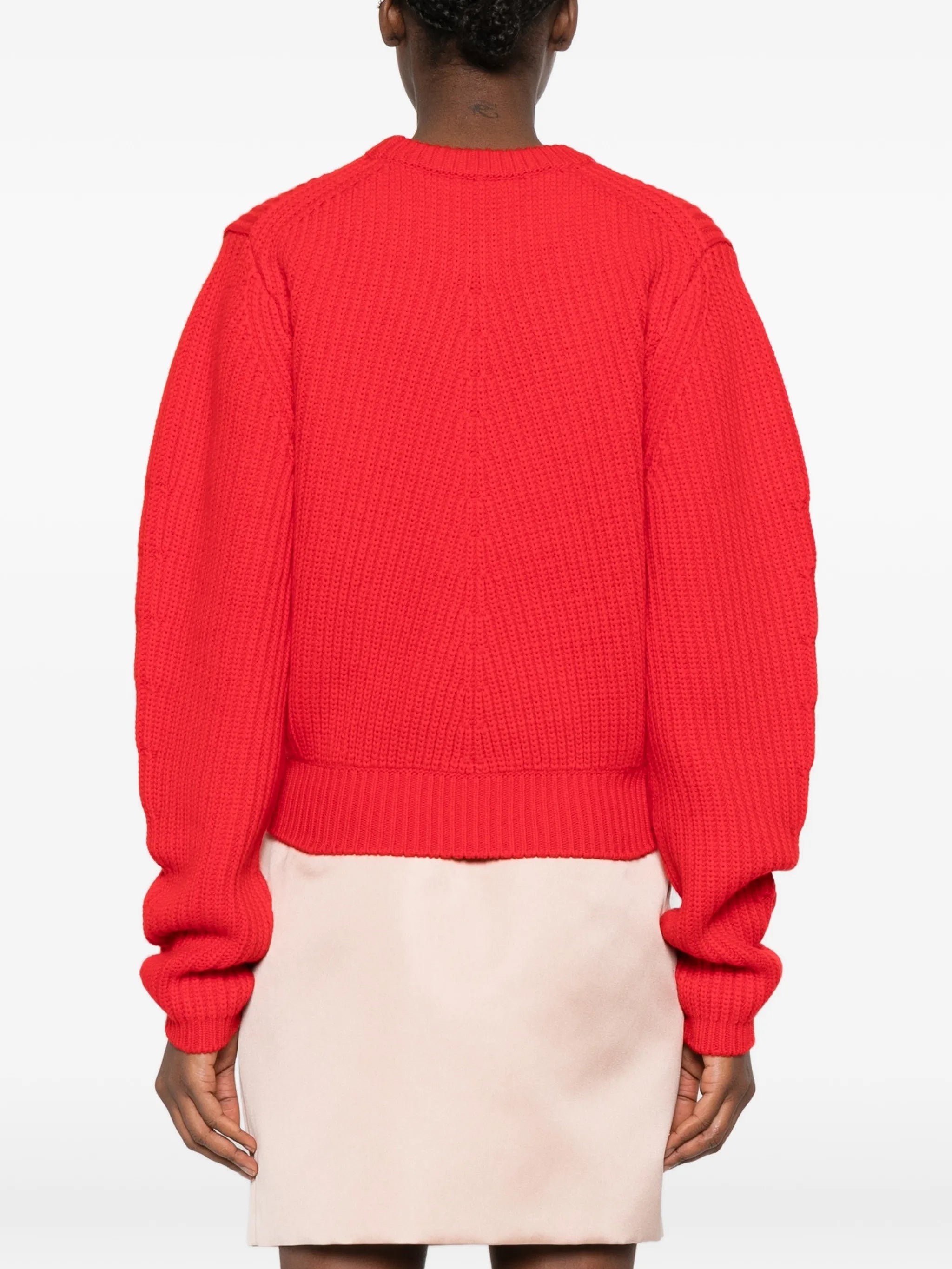 logo long-sleeved sweater