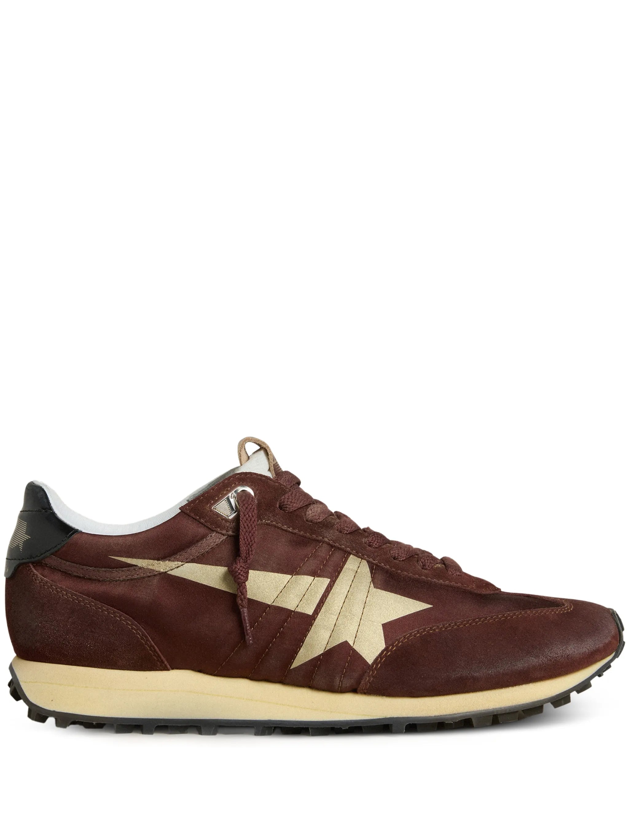 marathon satin suede sneakers
