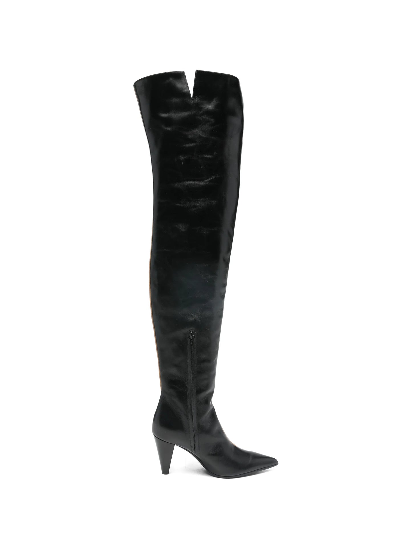 pointed harvey over-the-knee boots