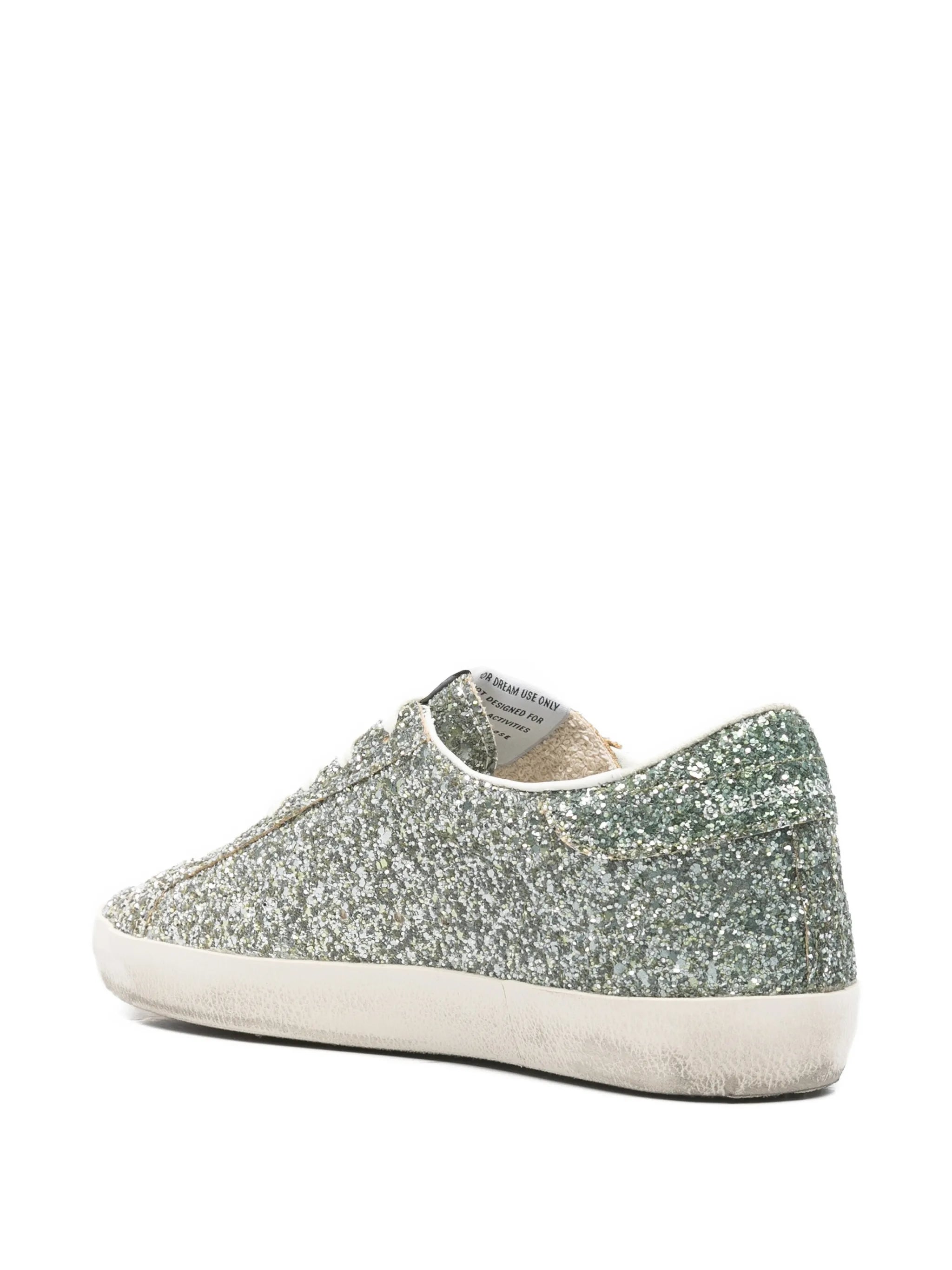 glitter star-detail sneakers