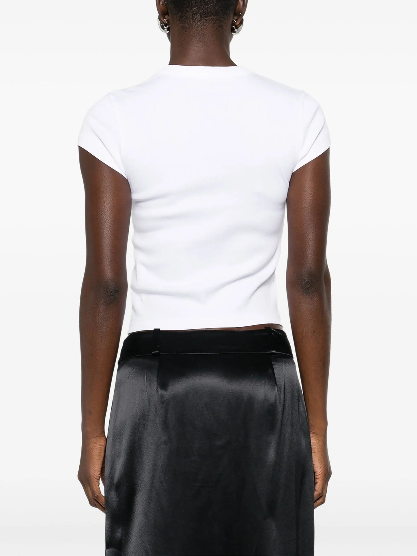 dégradé-logo cotton T-shirt