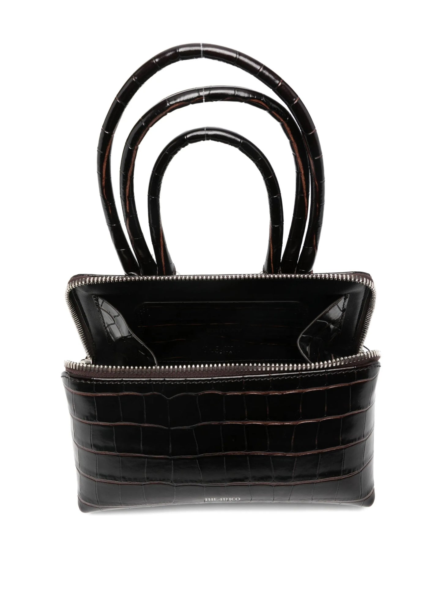 Friday croc embossed mini bag