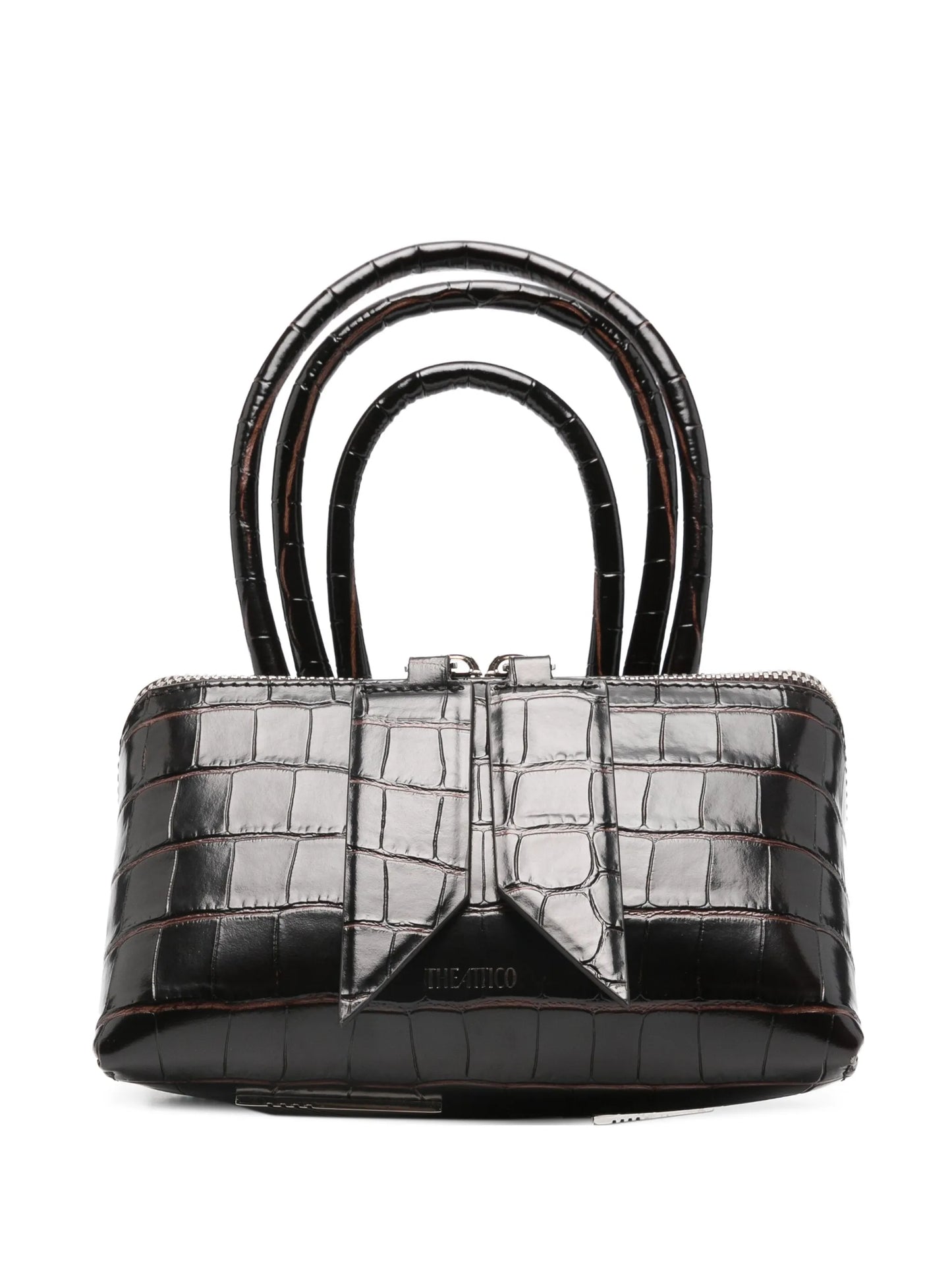 Friday croc embossed mini bag