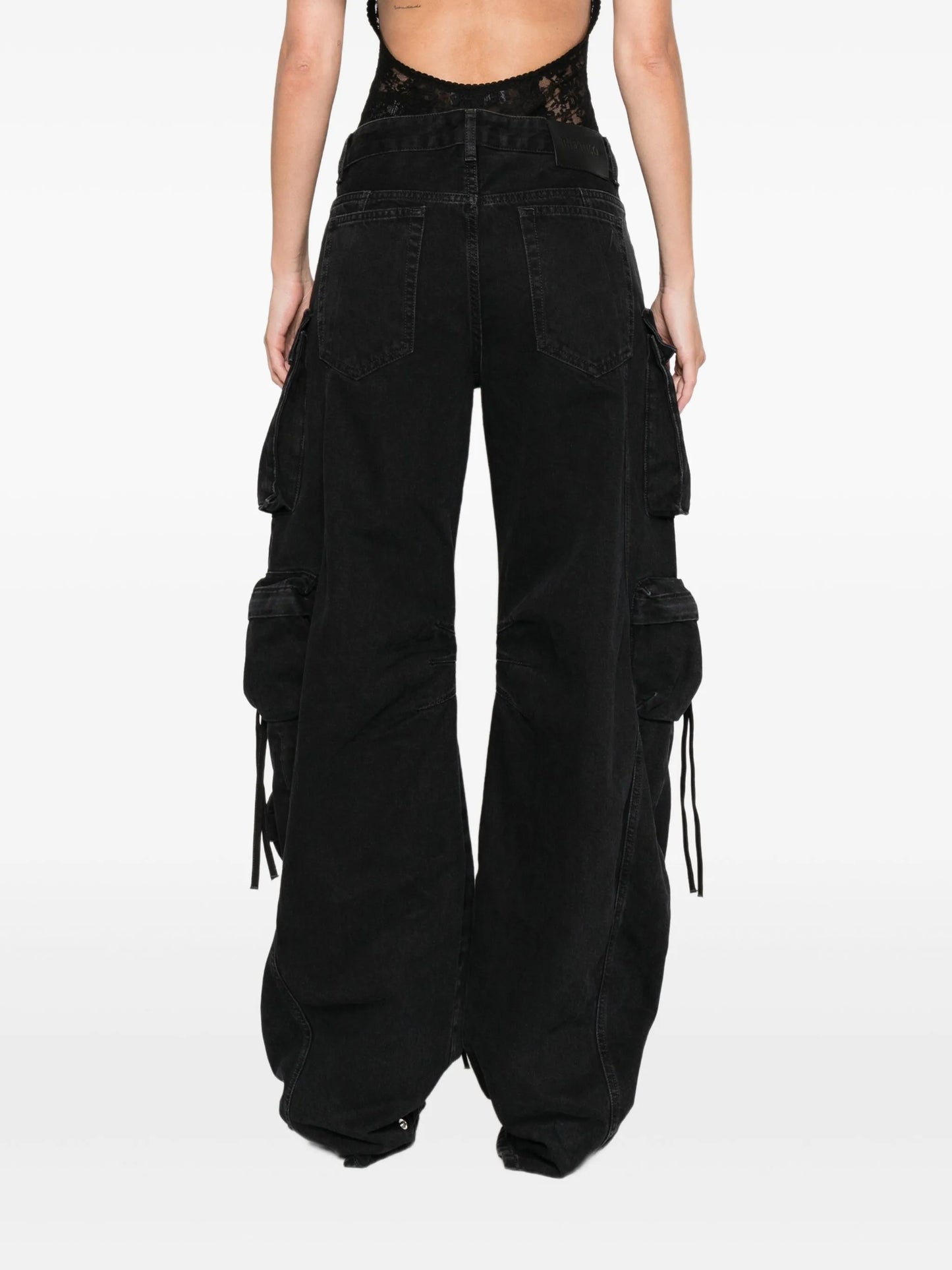 cargo-pockets jeans