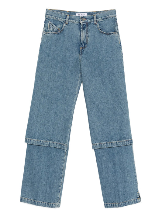 five-pocket cotton jeans