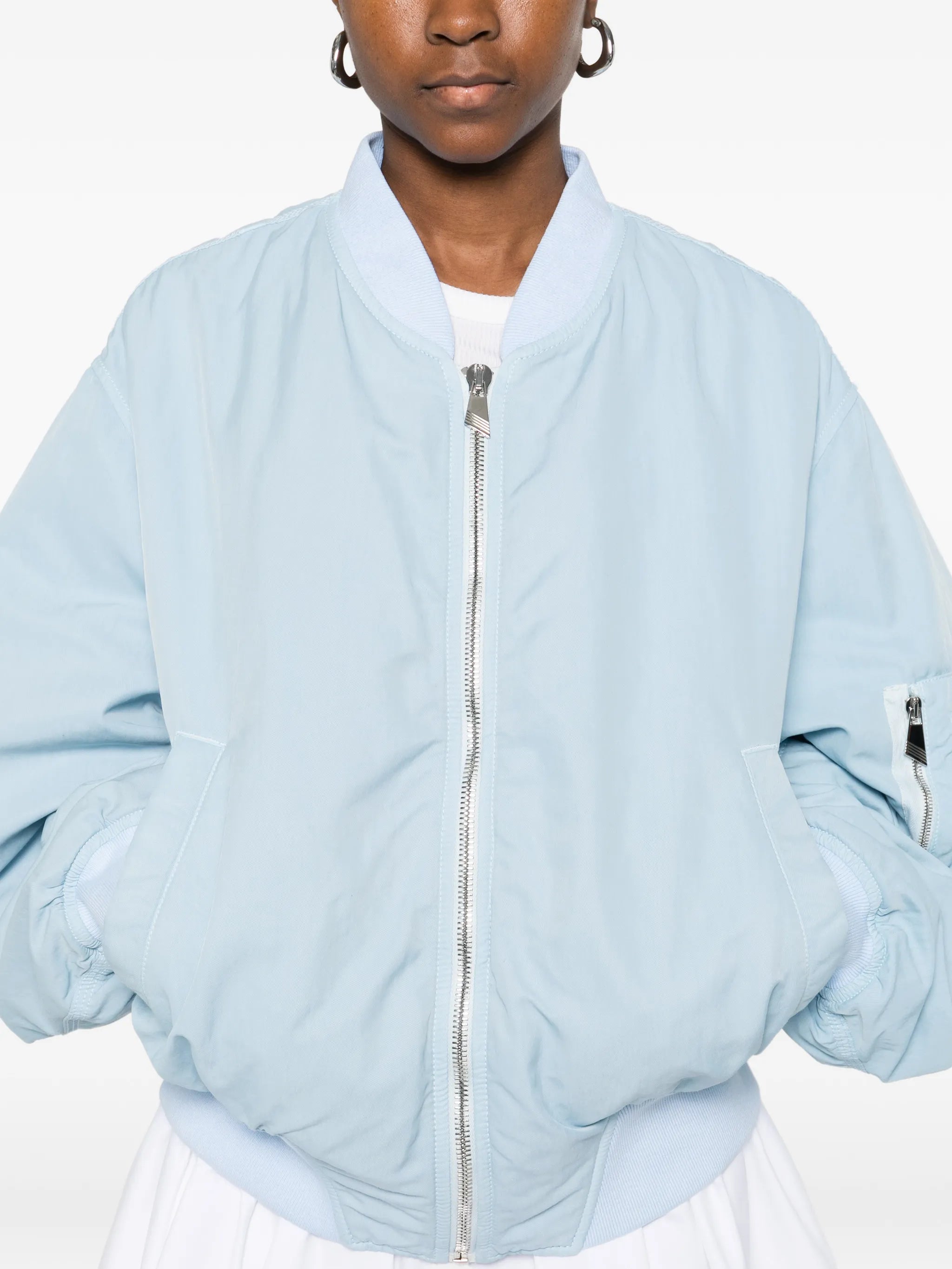 Anja zip bomber jacket
