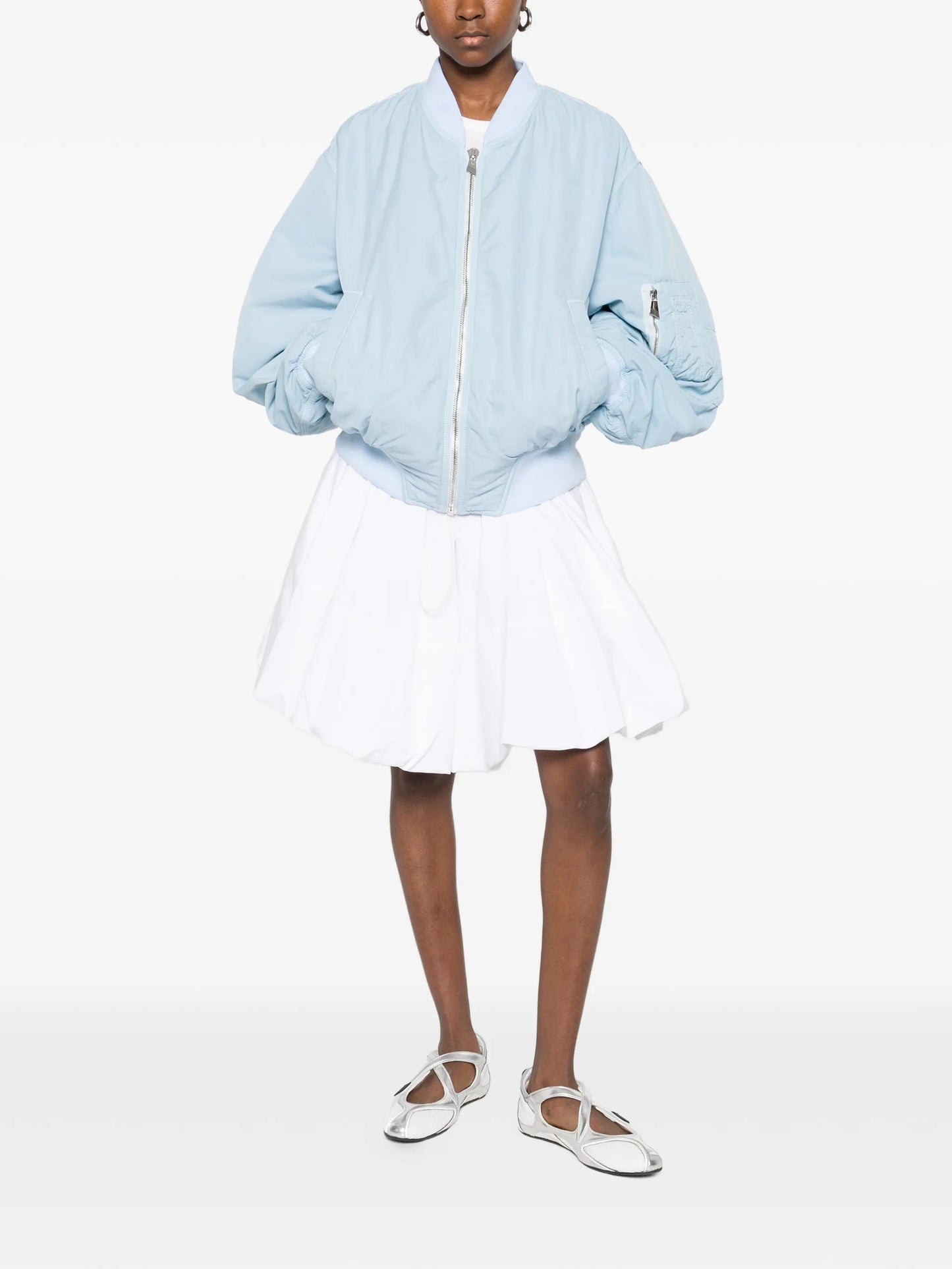 Anja zip bomber jacket