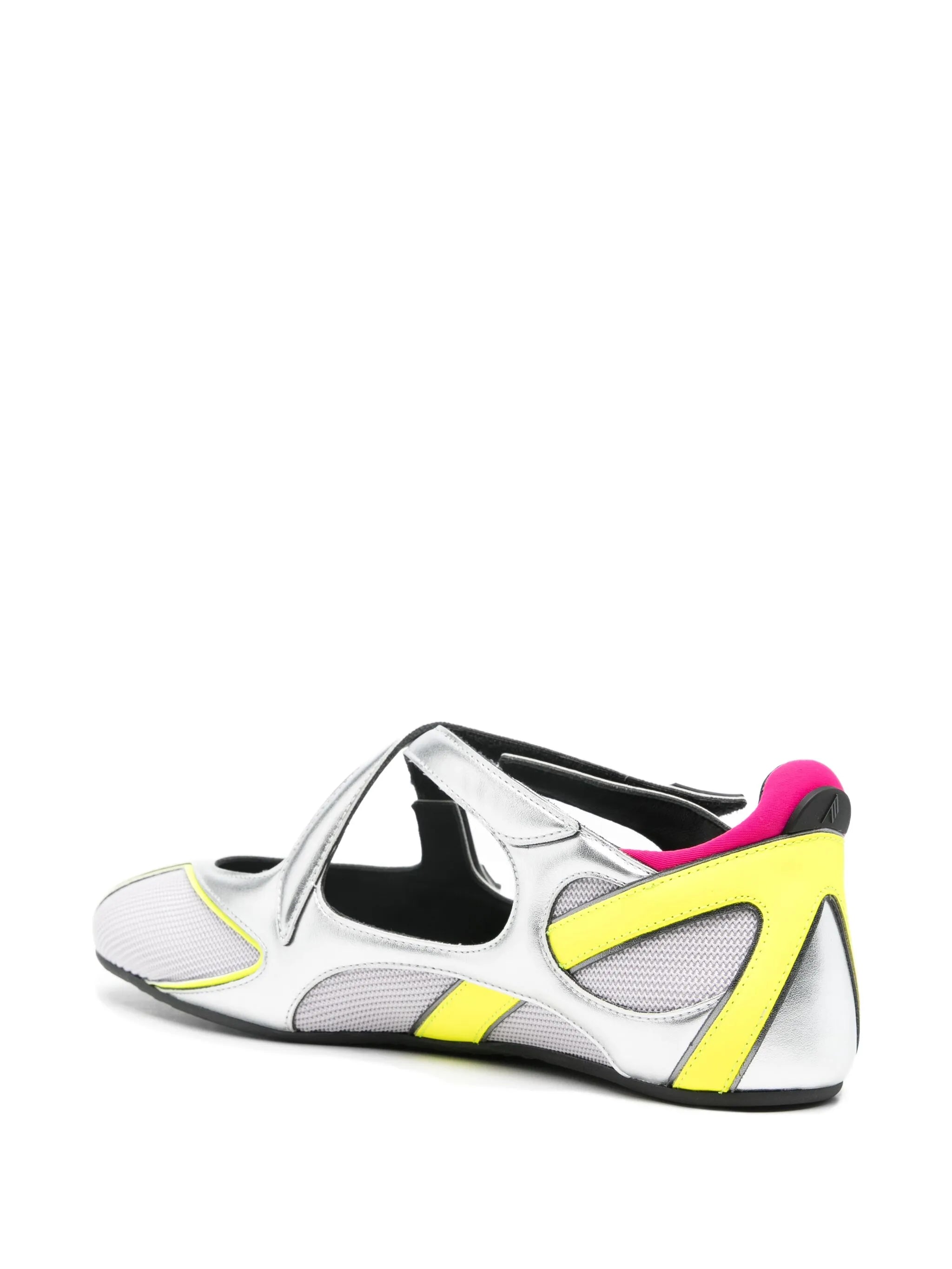 Floor 01 holographic ballet flats
