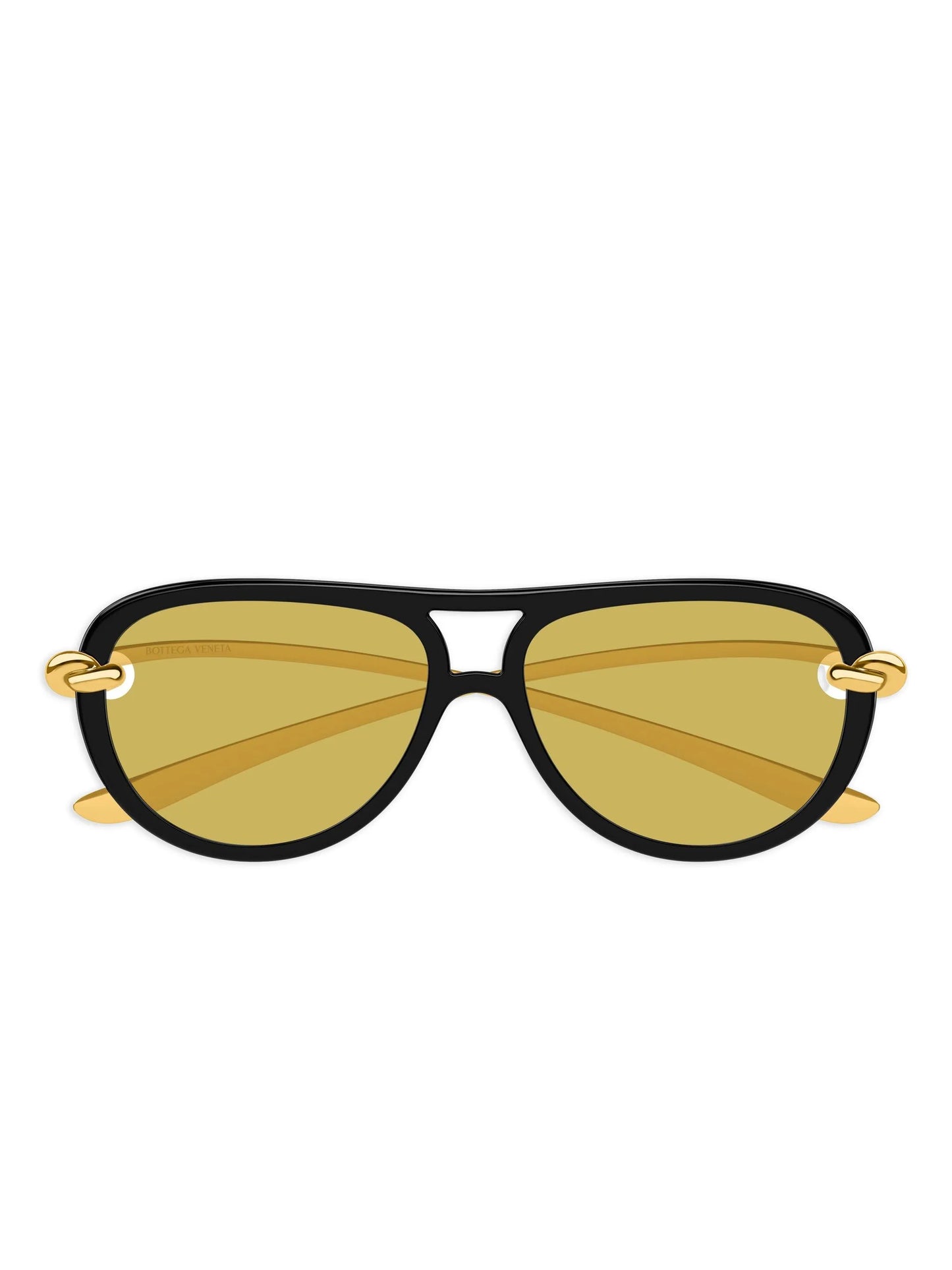 knot-detail pilot-frame sunglasses