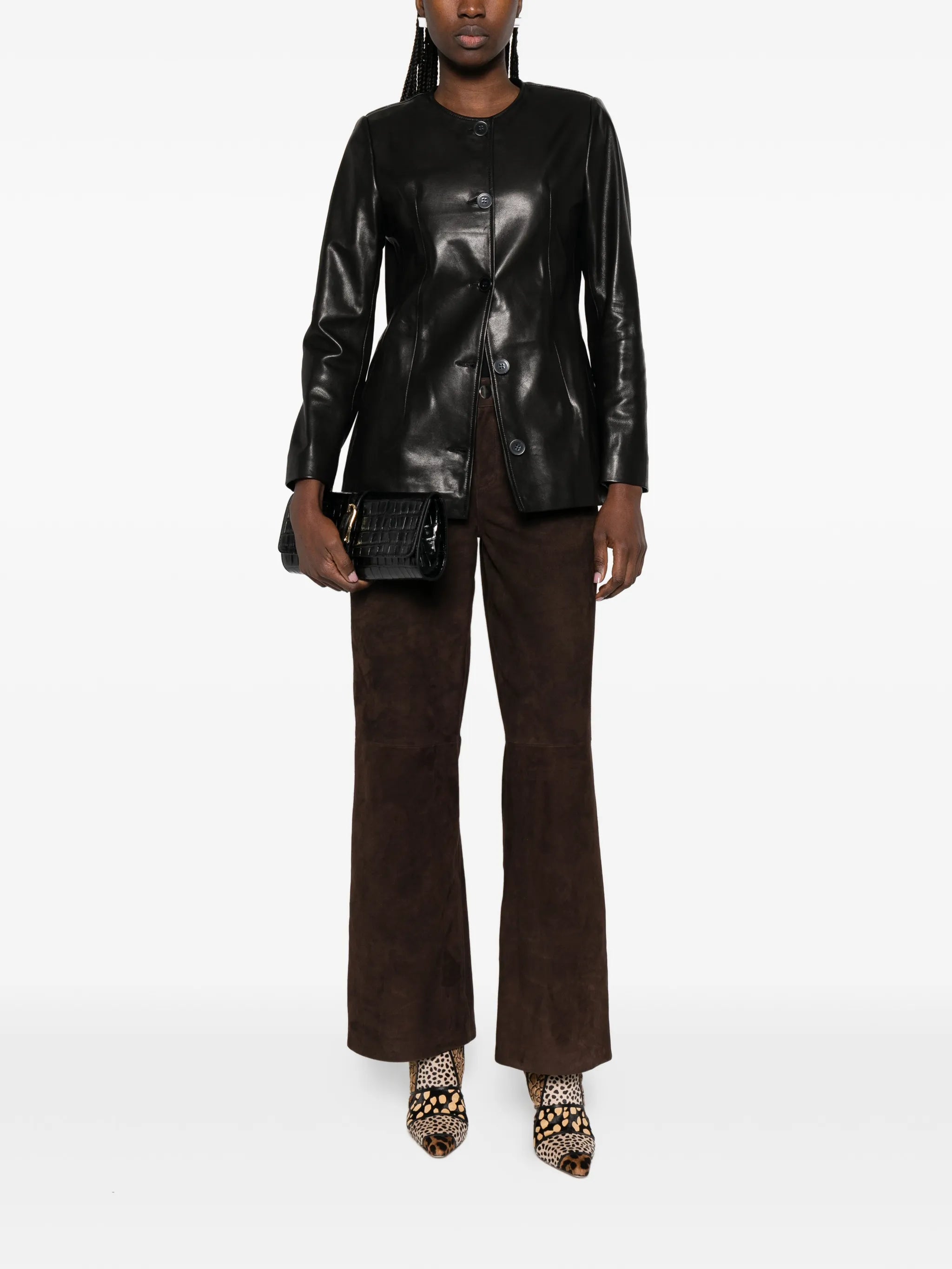 Milo suede trousers